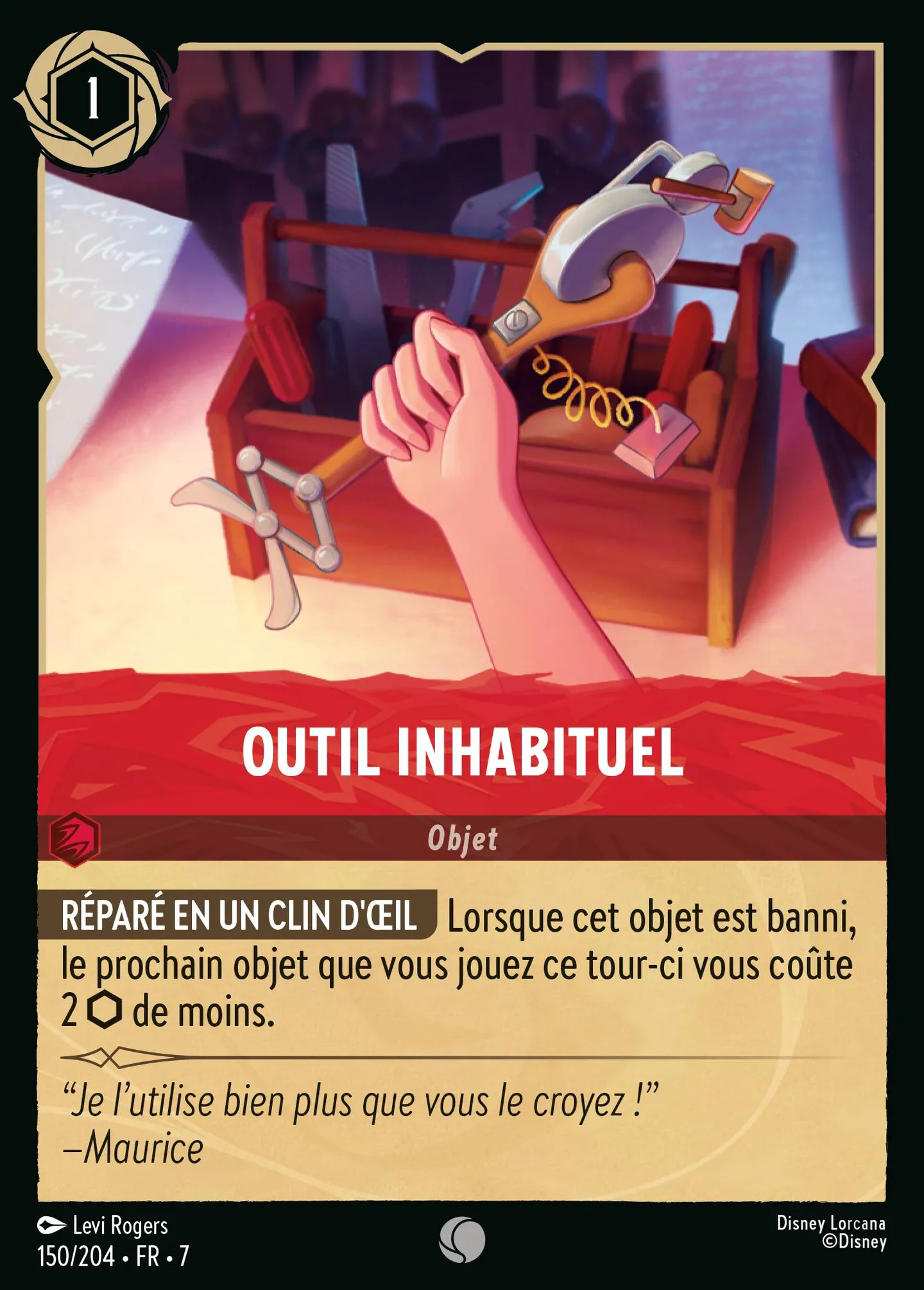 Outil inhabituel — Archazia's Island — Lorcana