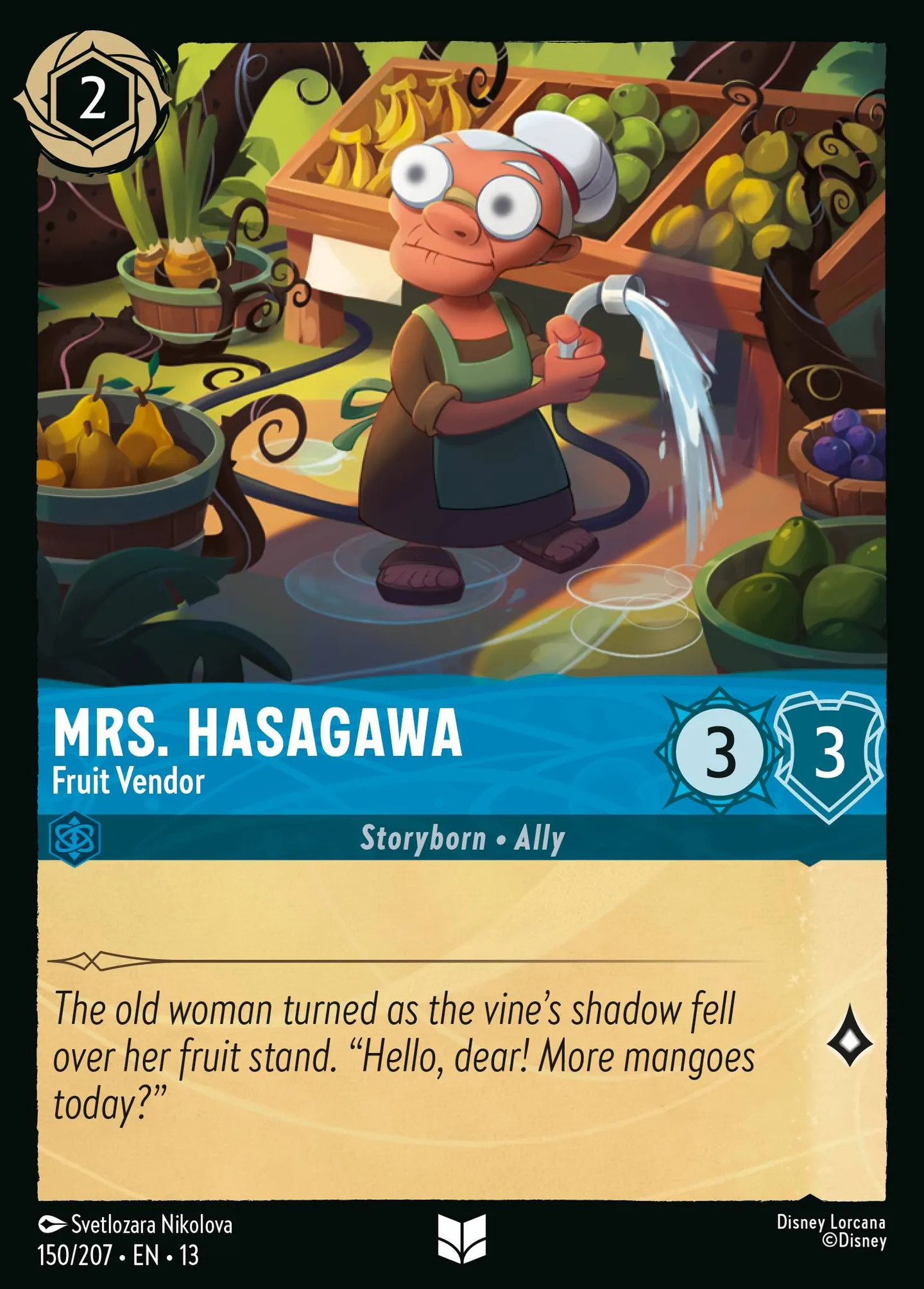 Mrs. Hasagawa - Fruit Vendor — Attack of the Vine! — Lorcana