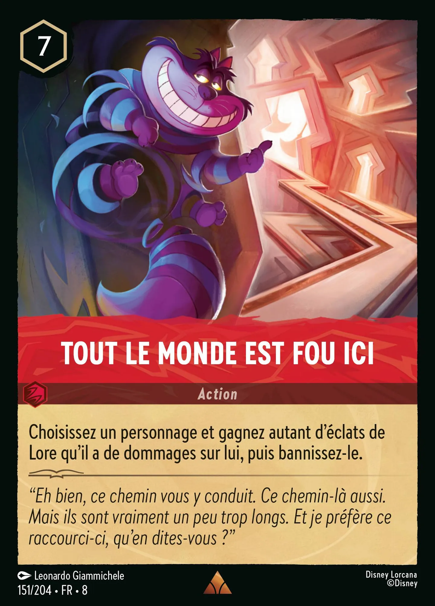 Tout le monde est fou ici — The Reign of Jafar — Lorcana