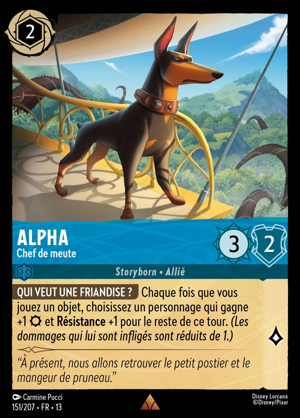 Alpha - Chef de meute from Attack of the Vine! - Lorcana