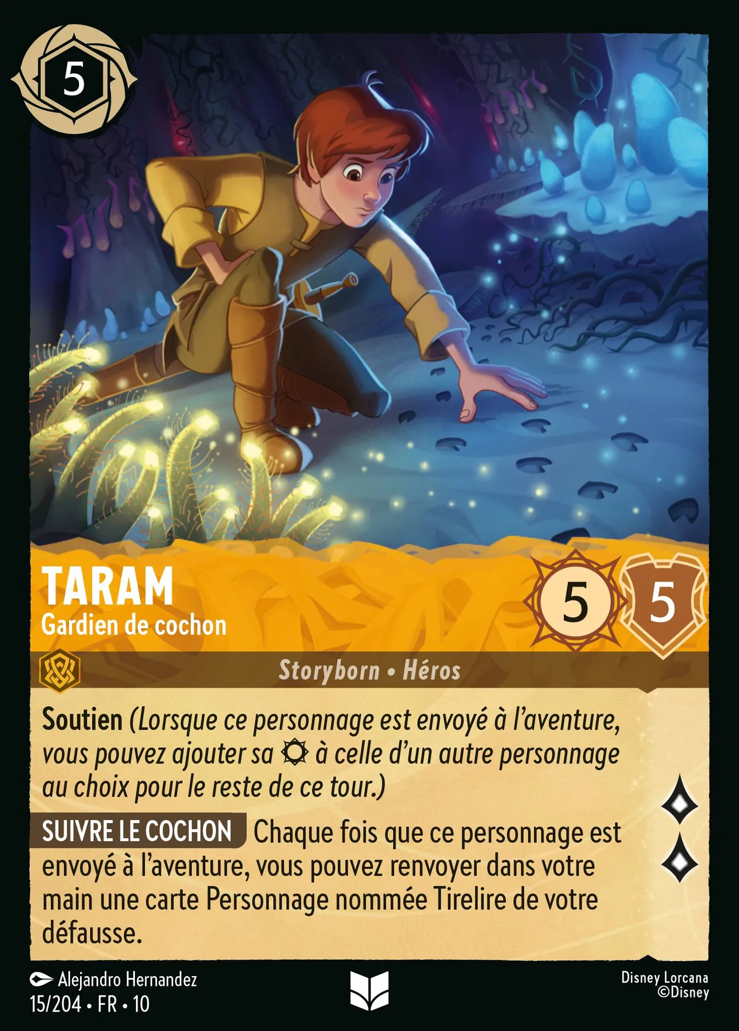 Taram - Gardien de cochon — Whispers in the Well — Lorcana