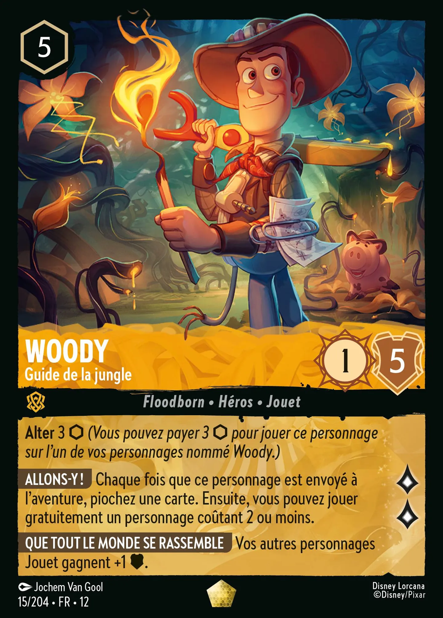 Woody - Guide de la jungle — Wilds Unknown — Lorcana