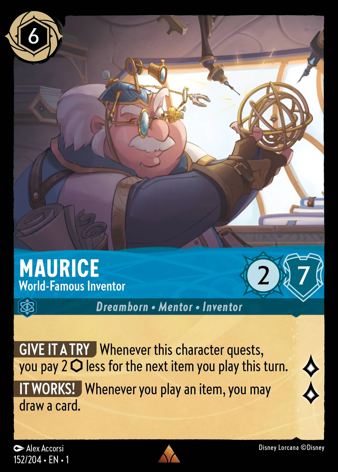 Maurice - World-Famous Inventor — The First Chapter — Lorcana