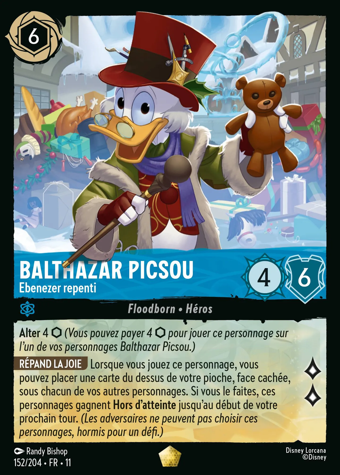 Balthazar Picsou - Ebenezer repenti — Winterspell — Lorcana