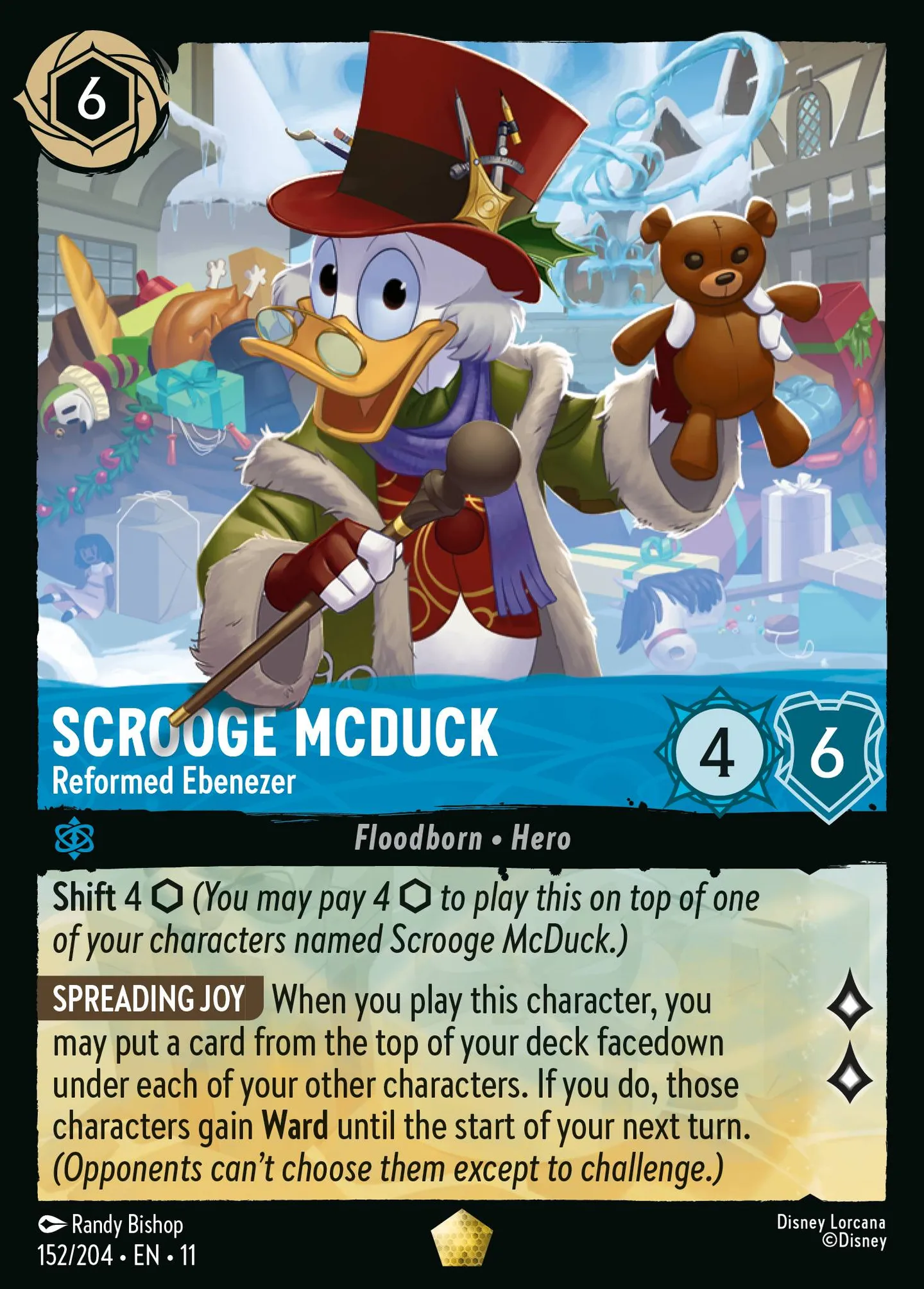 Scrooge McDuck - Reformed Ebenezer — Winterspell — Lorcana