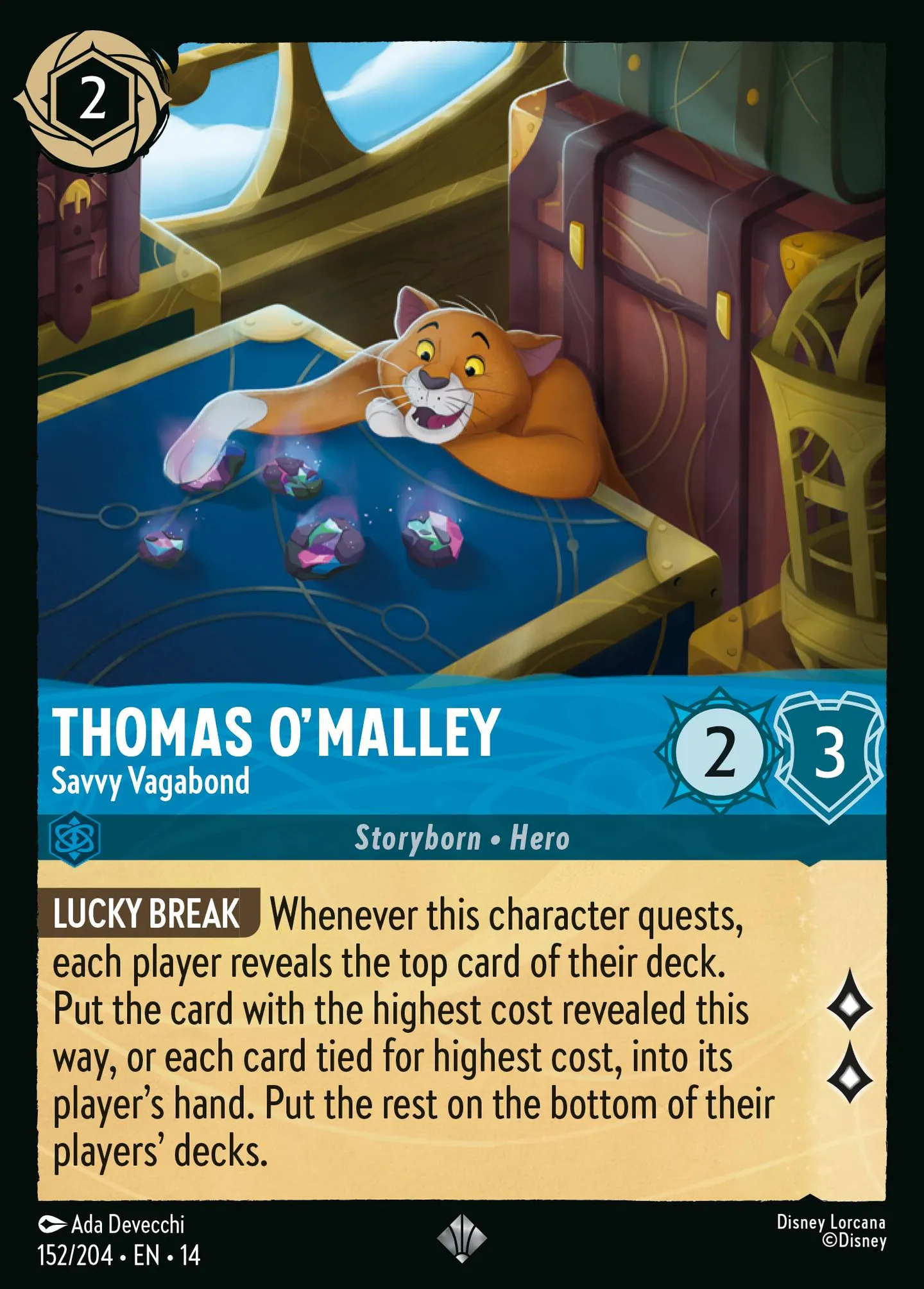 Thomas O'Malley - Savvy Vagabond — Hyperia City — Lorcana