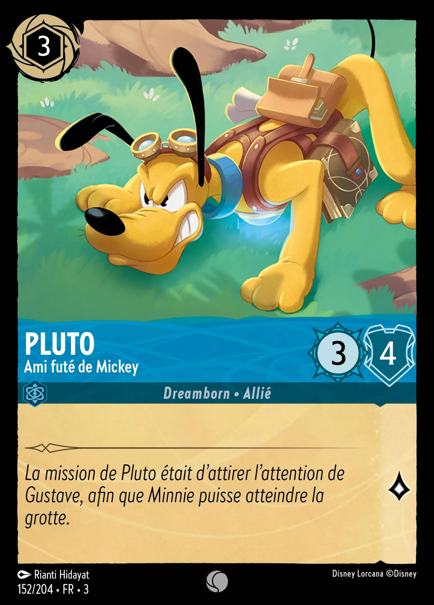 Pluto - Ami futé de Mickey — Into the Inklands — Lorcana
