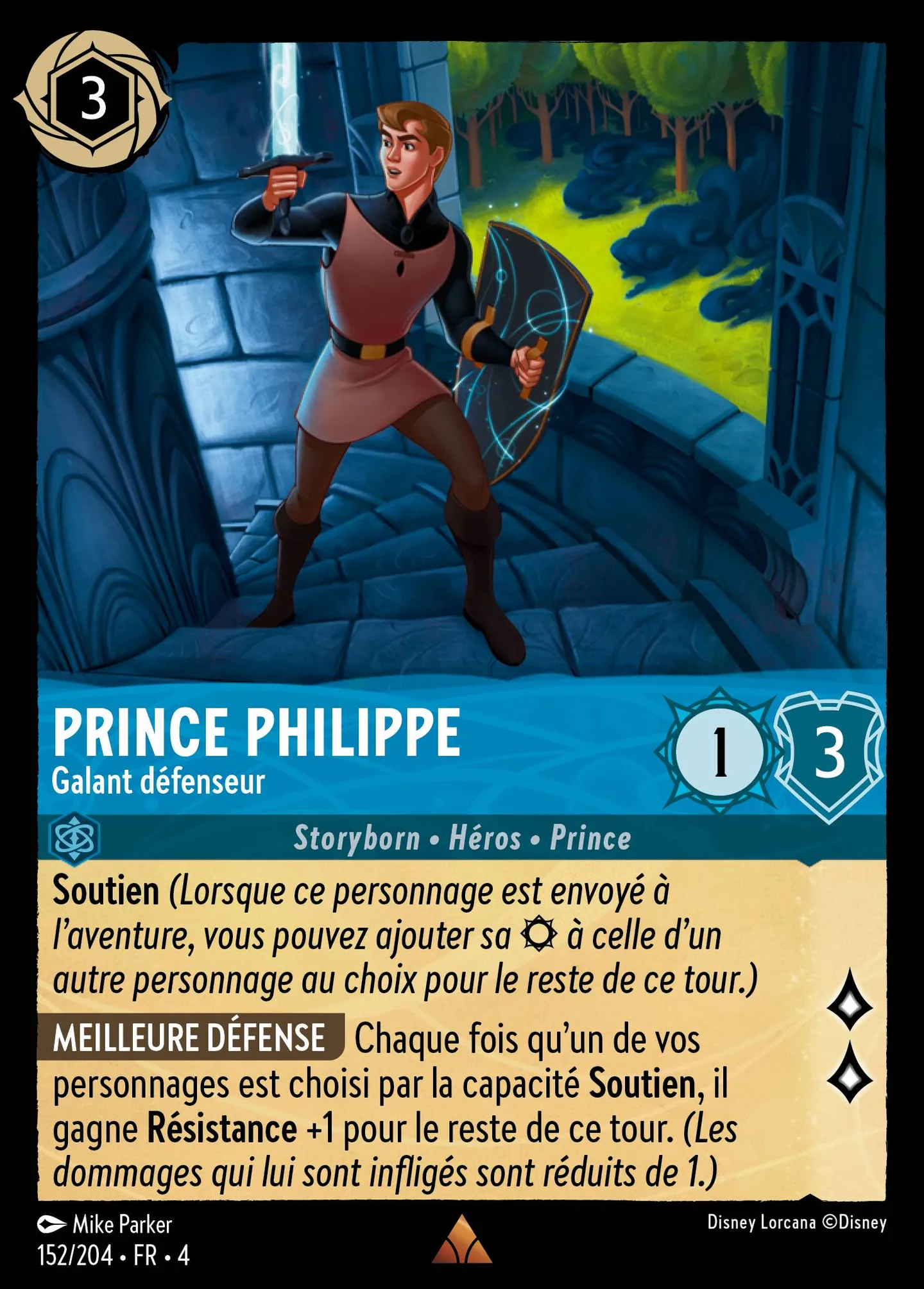Prince Philippe - Galant défenseur — Ursula's Return — Lorcana