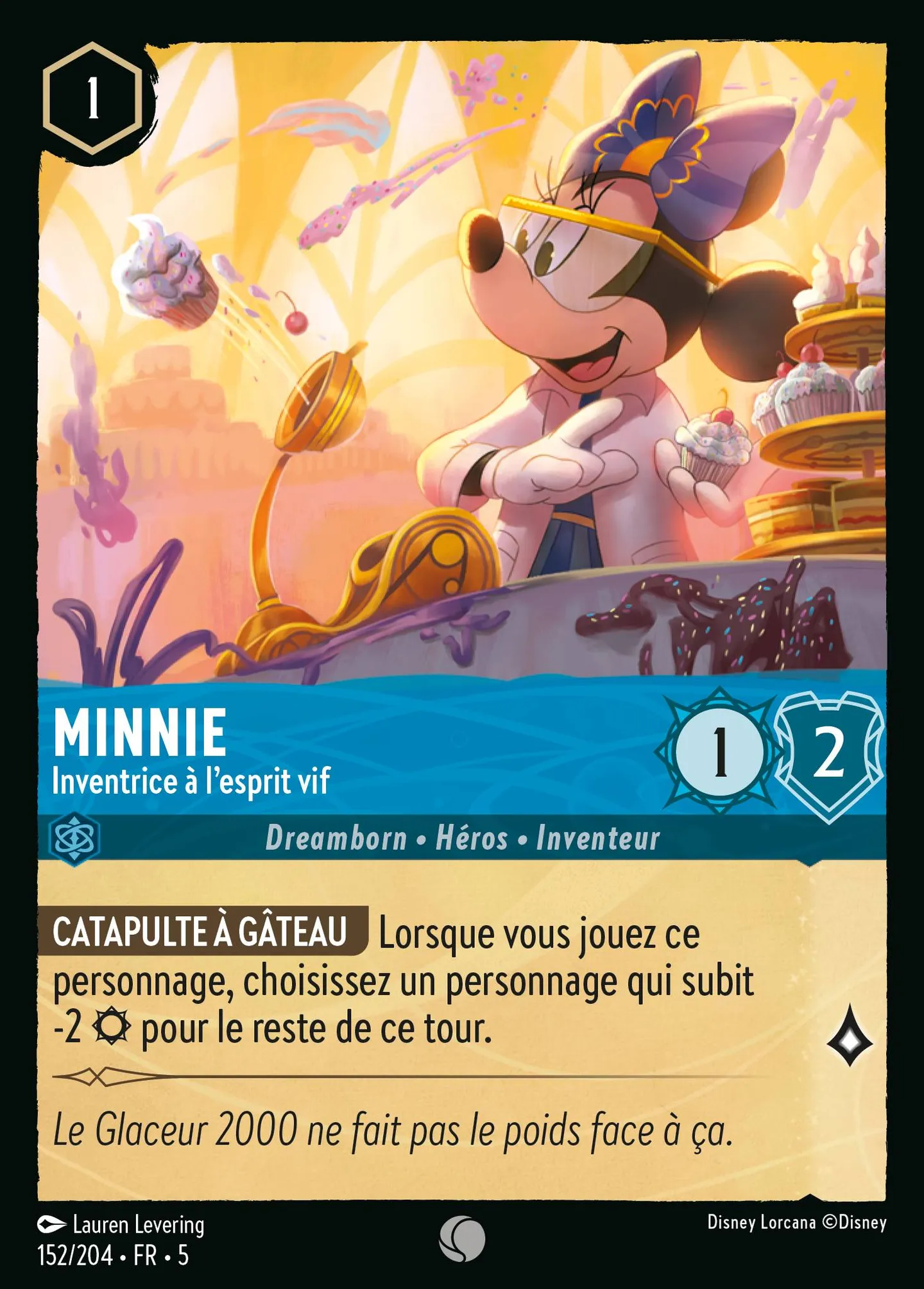 Minnie - Inventrice à l'esprit vif — Shimmering Skies — Lorcana