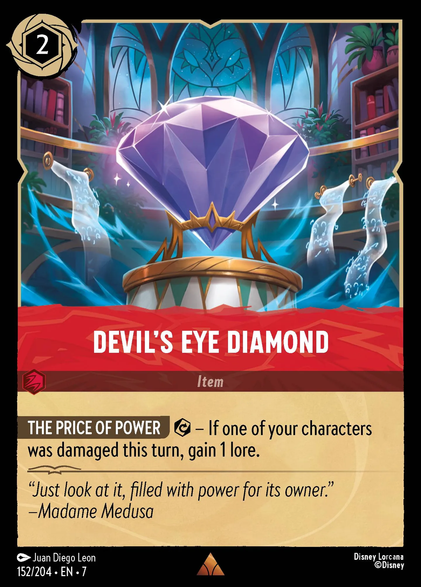 Devil's Eye Diamond — Archazia's Island — Lorcana