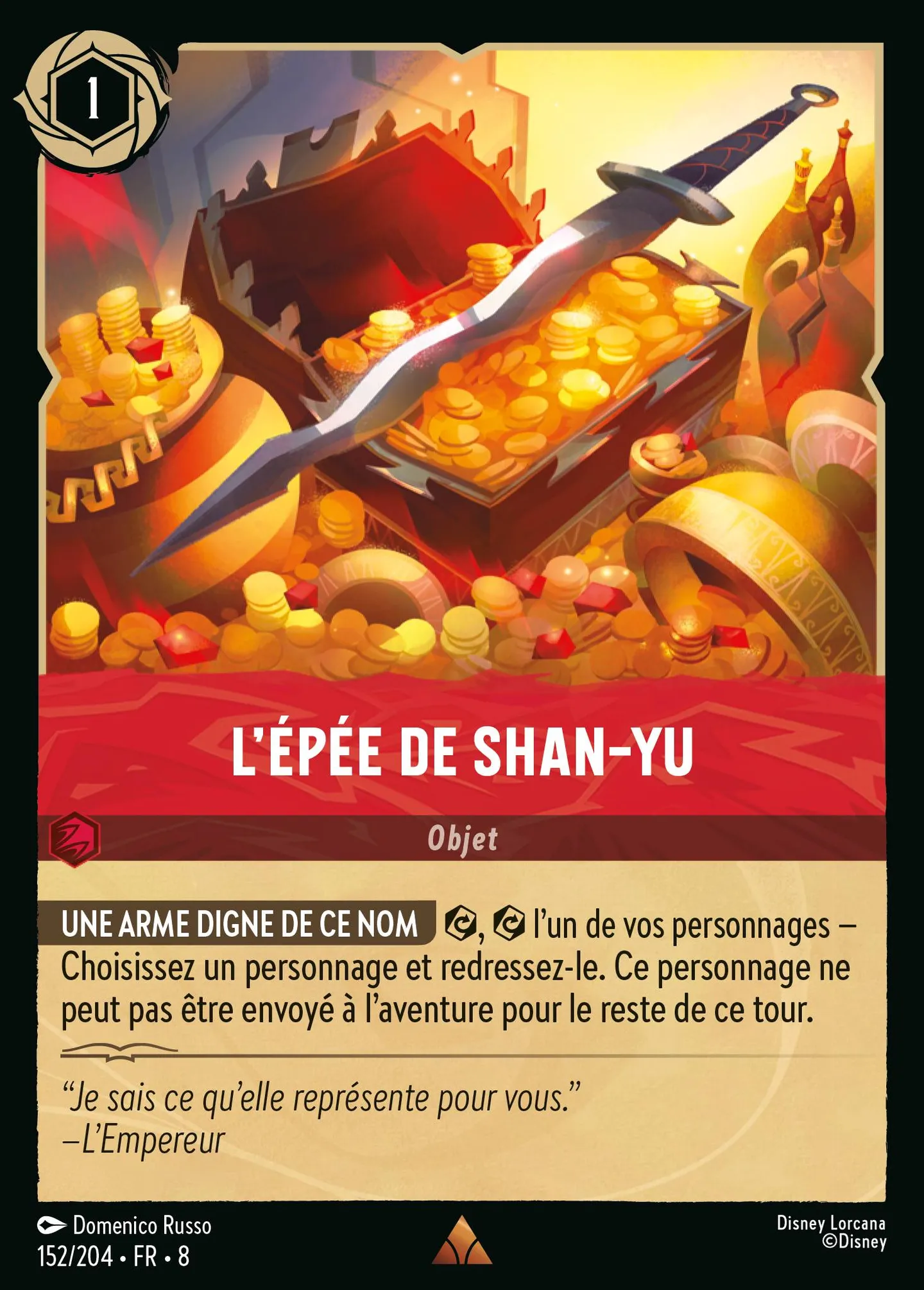 L'épée de Shan-Yu — The Reign of Jafar — Lorcana