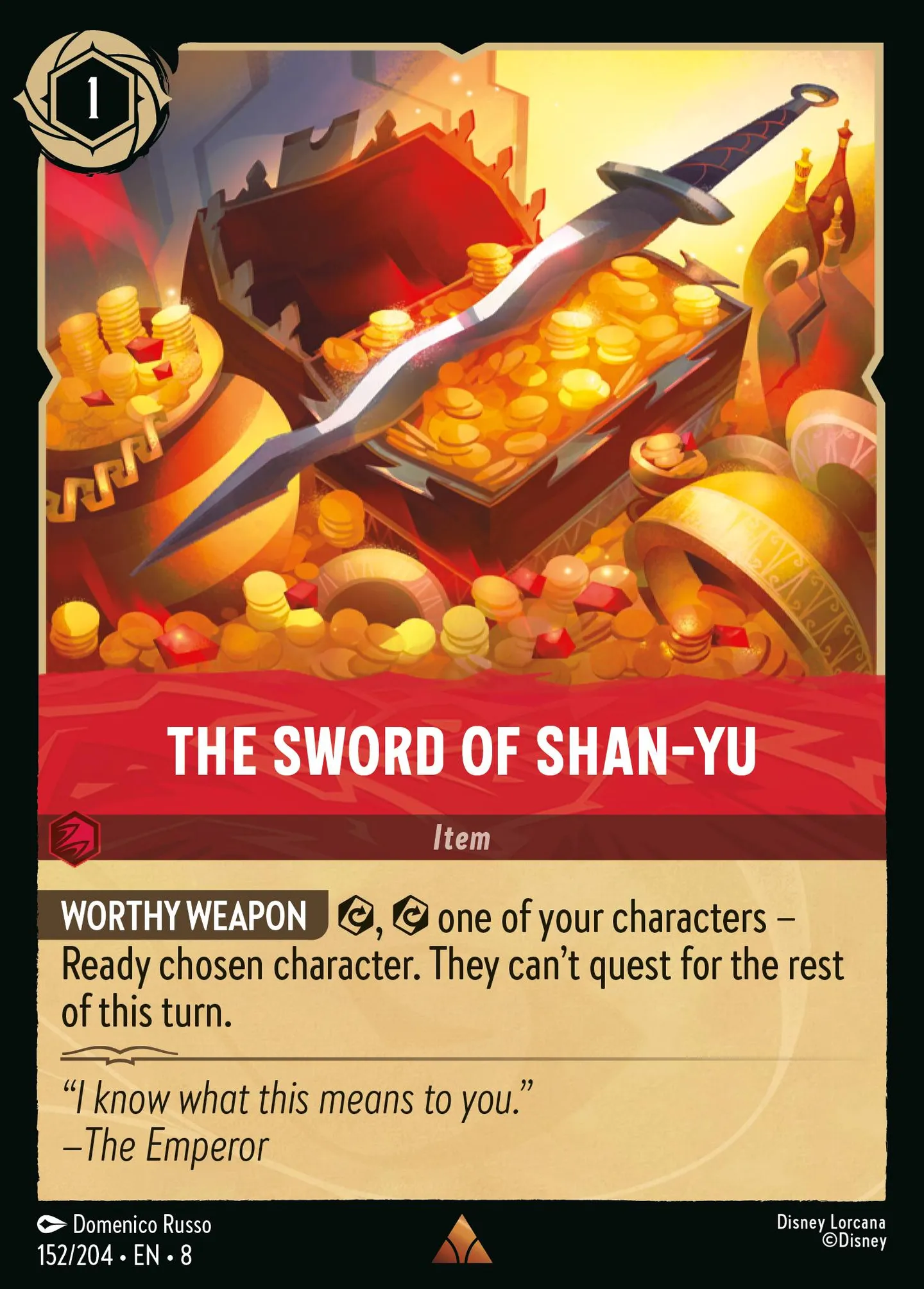 The Sword of Shan-Yu — The Reign of Jafar — Lorcana