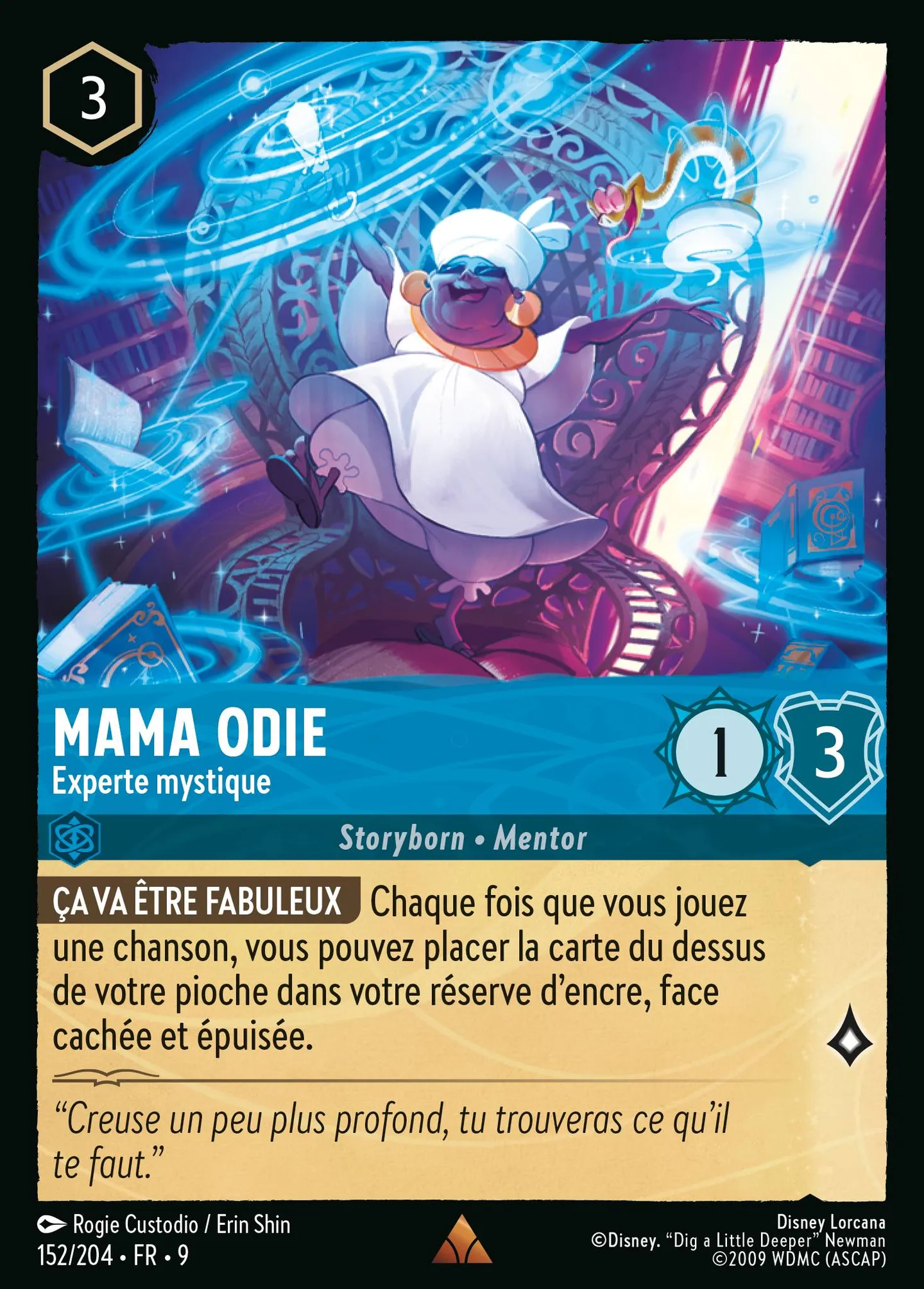 Mama Odie - Experte mystique — Fabled — Lorcana