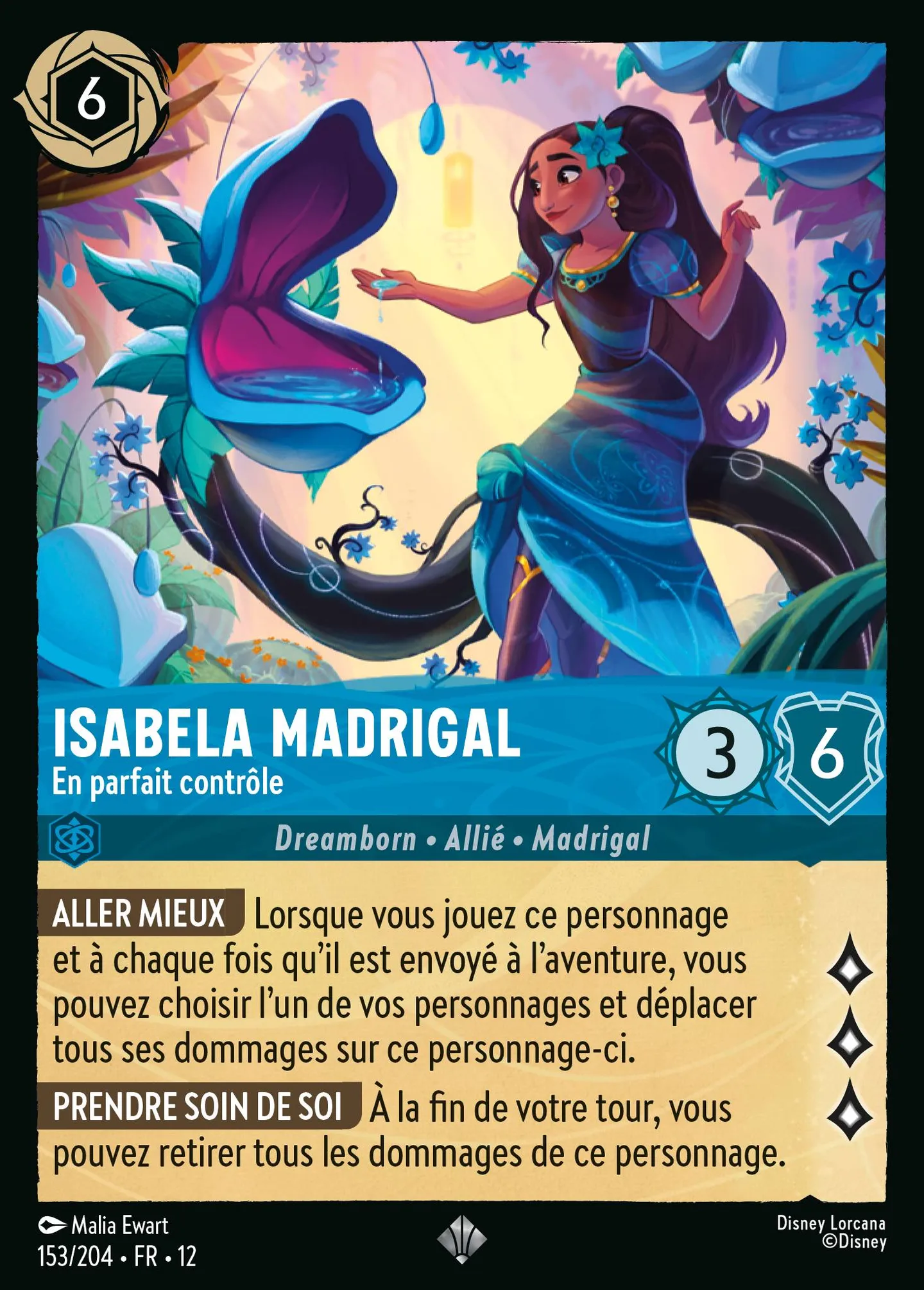 Isabela Madrigal - En parfait contrôle — Wilds Unknown — Lorcana