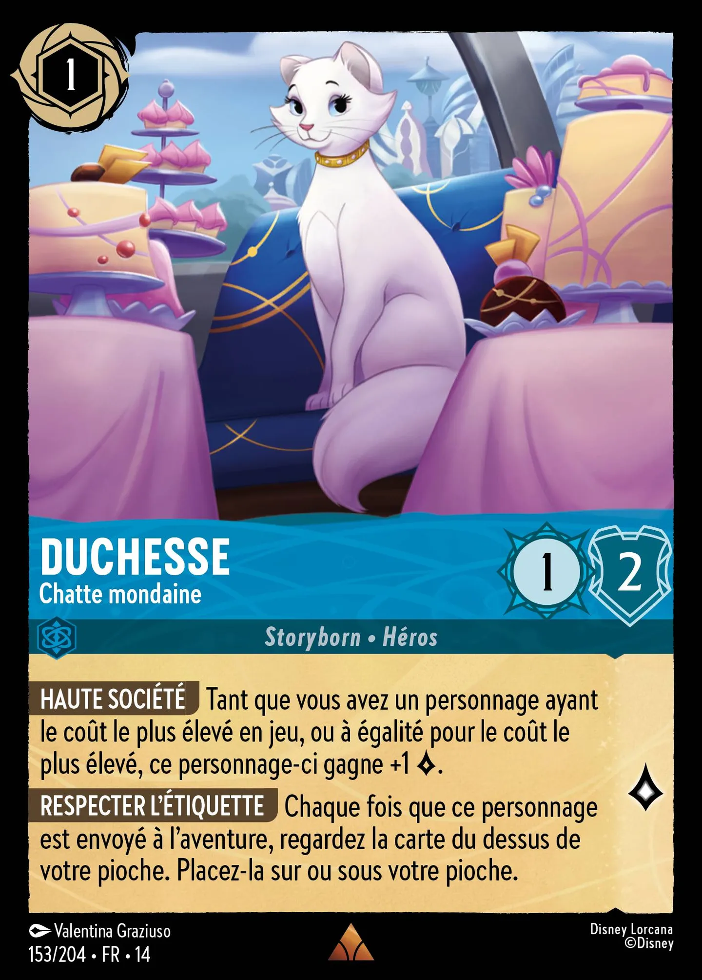 Duchesse - Chatte mondaine — Hyperia City — Lorcana