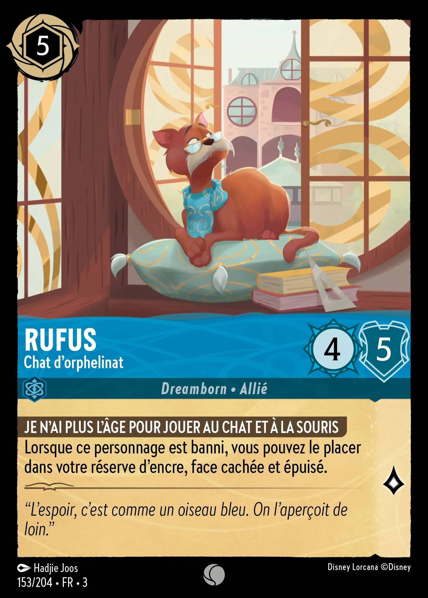 Rufus - Chat d'orphelinat — Into the Inklands — Lorcana