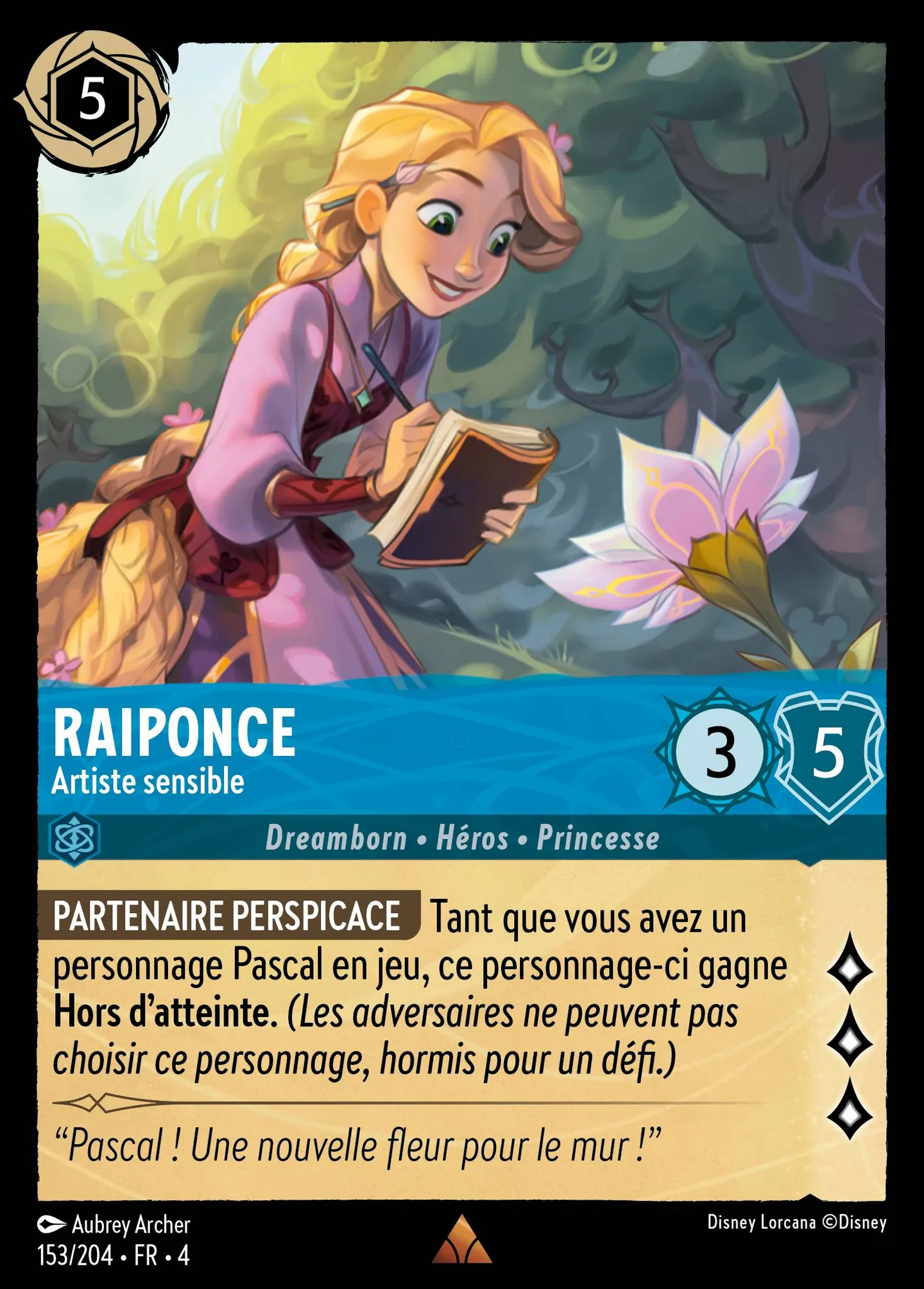 Raiponce - Artiste sensible — Ursula's Return — Lorcana