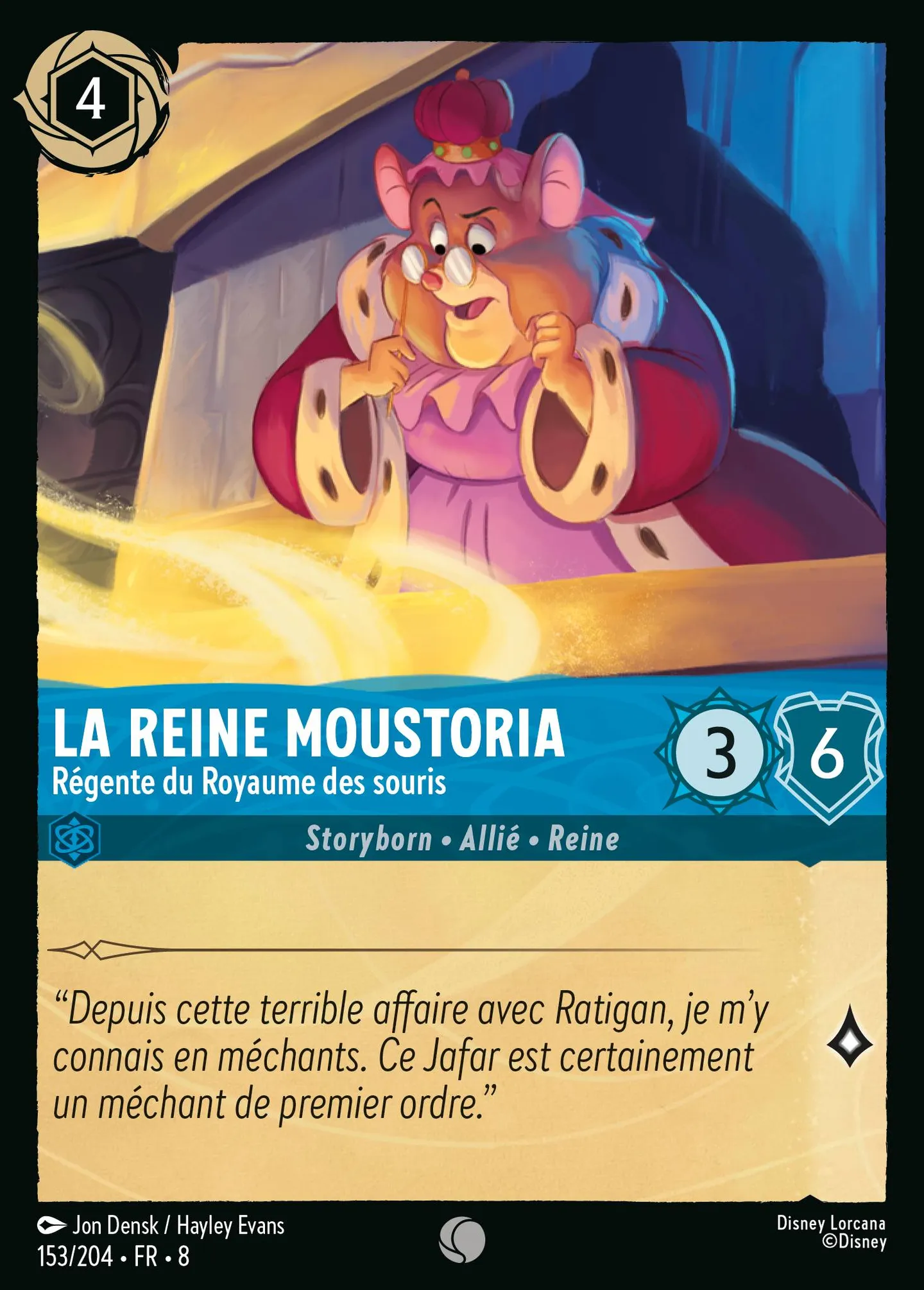 La Reine Moustoria - Régente du Royaume des souris — The Reign of Jafar — Lorcana