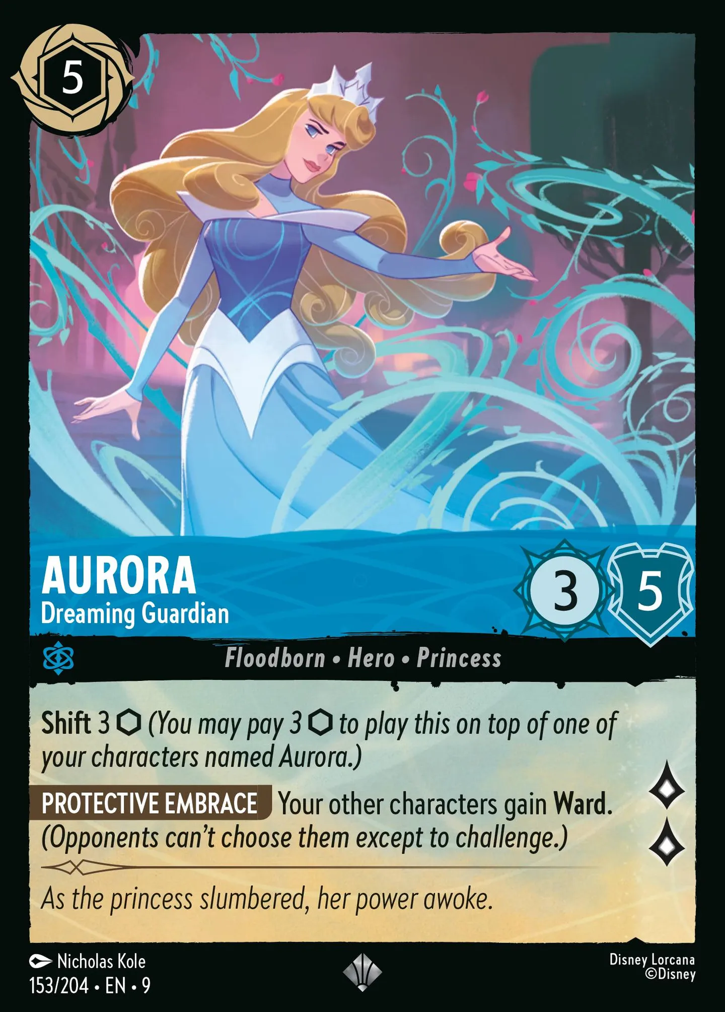 Aurora - Dreaming Guardian — Fabled — Lorcana