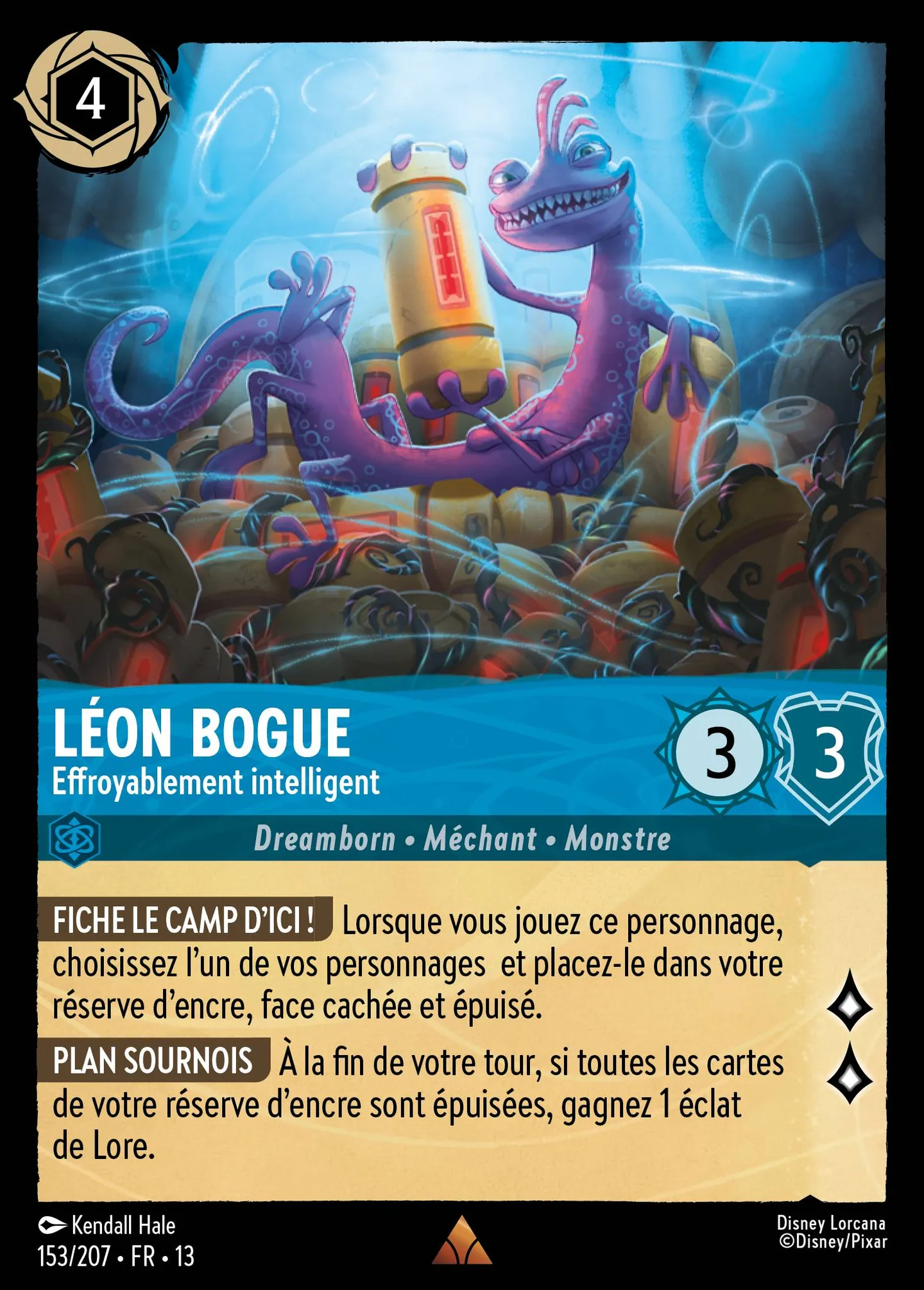 Léon Bogue - Effroyablement intelligent — Attack of the Vine! — Lorcana