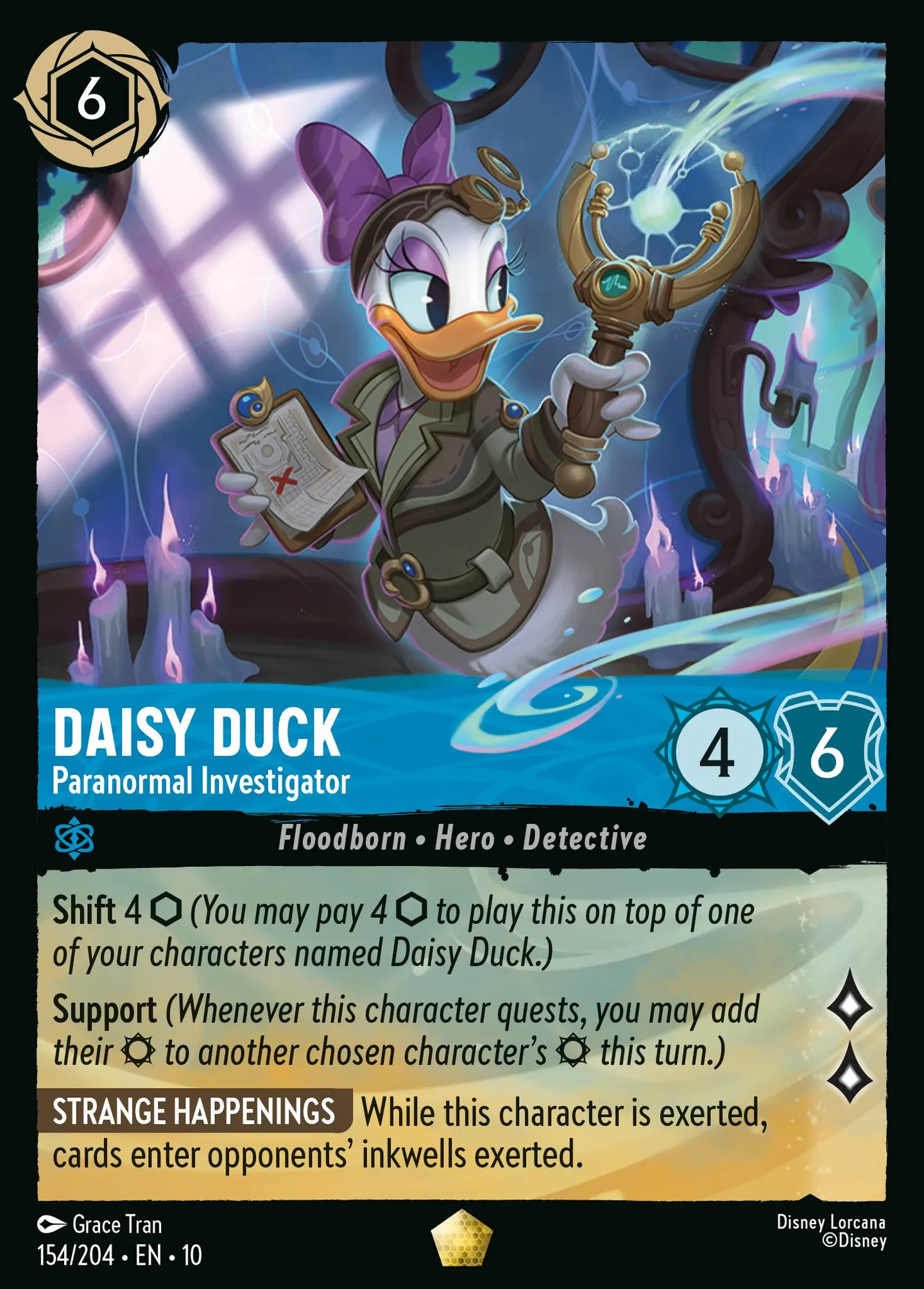 Daisy Duck - Paranormal Investigator — Whispers in the Well — Lorcana