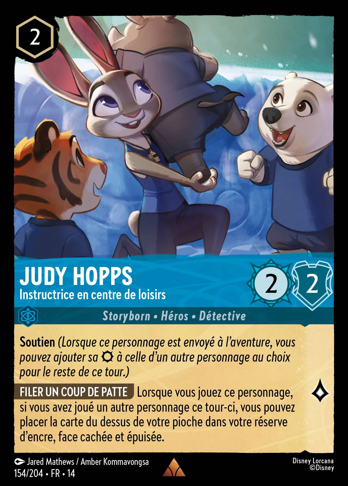 Judy Hopps - Instructrice en centre de loisirs — Hyperia City — Lorcana