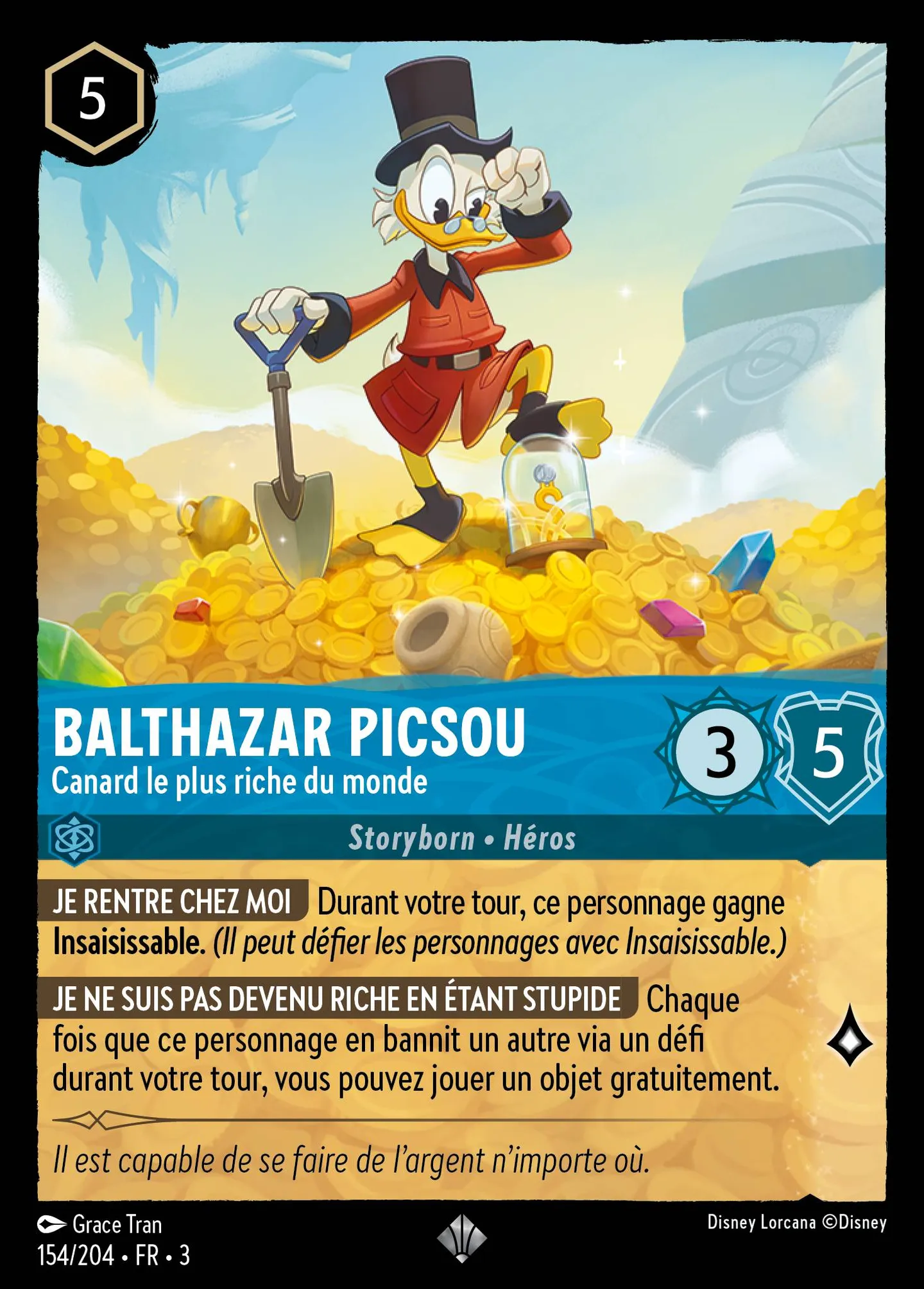 Balthazar Picsou - Canard le plus riche du monde — Into the Inklands — Lorcana