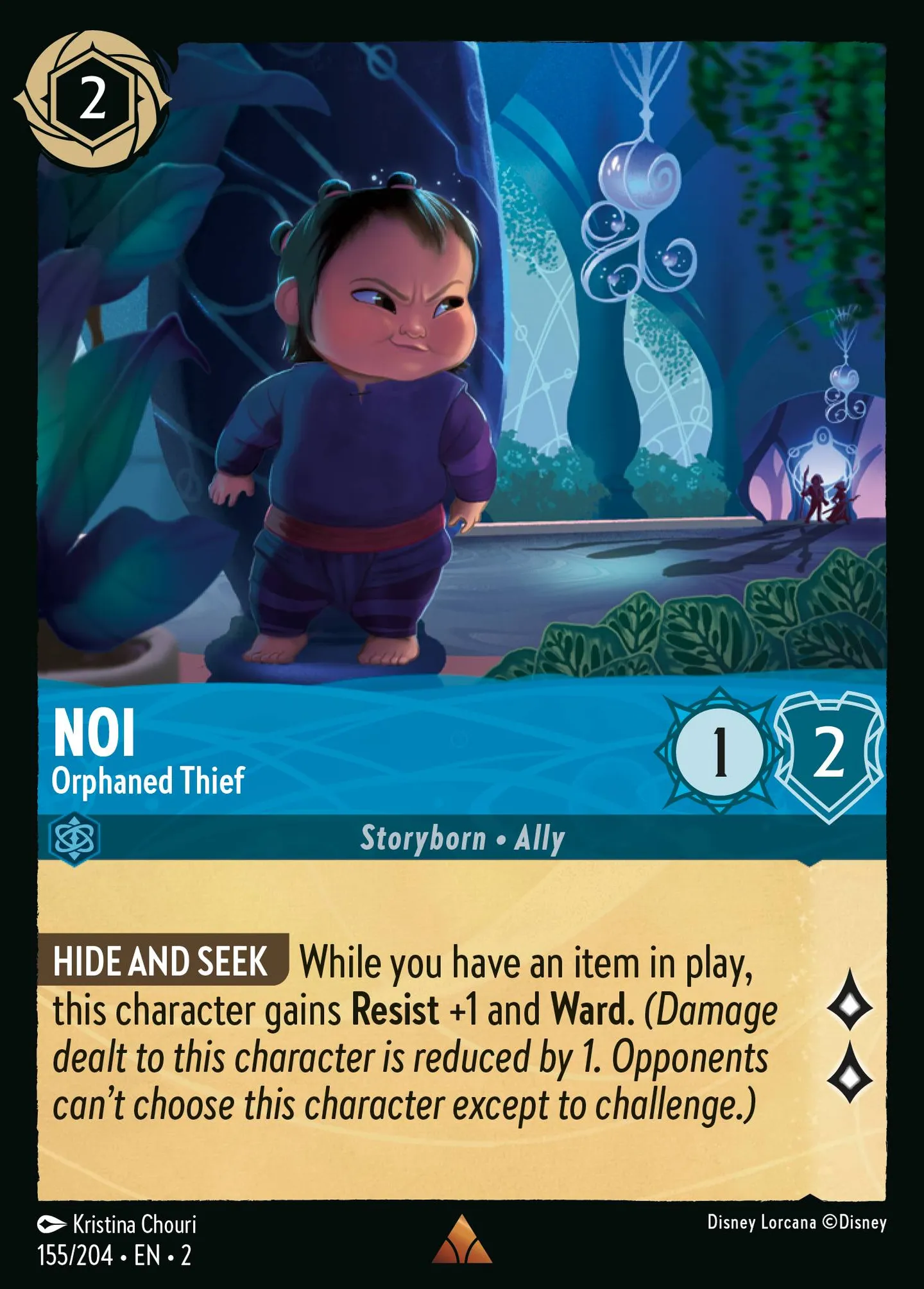 Noi - Orphaned Thief — Rise of the Floodborn — Lorcana