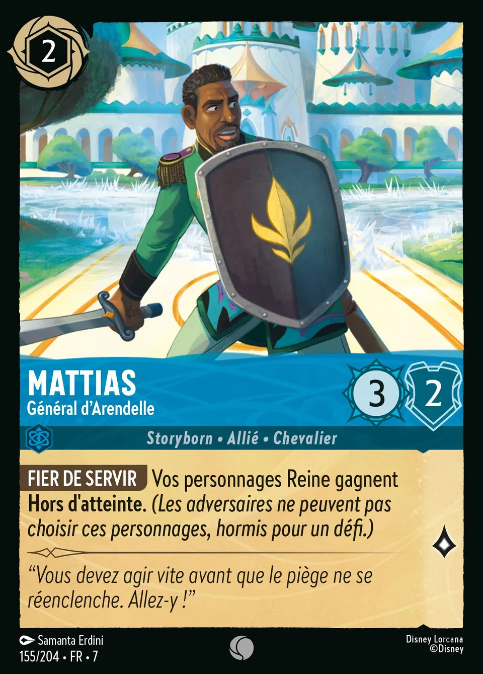 Mattias - Général d'Arendelle from Archazia's Island - Lorcana