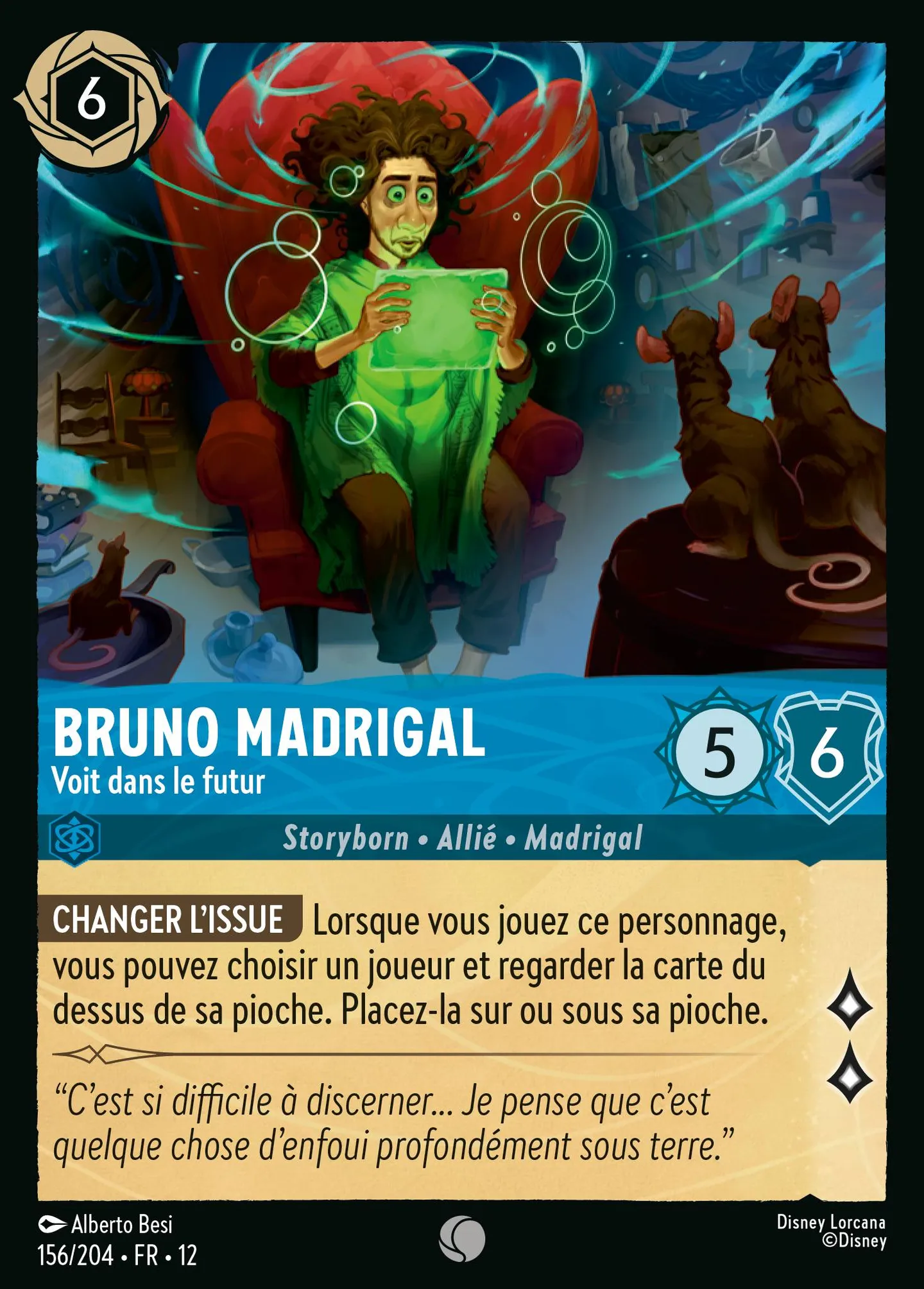 Bruno Madrigal - Voit dans le futur — Wilds Unknown — Lorcana