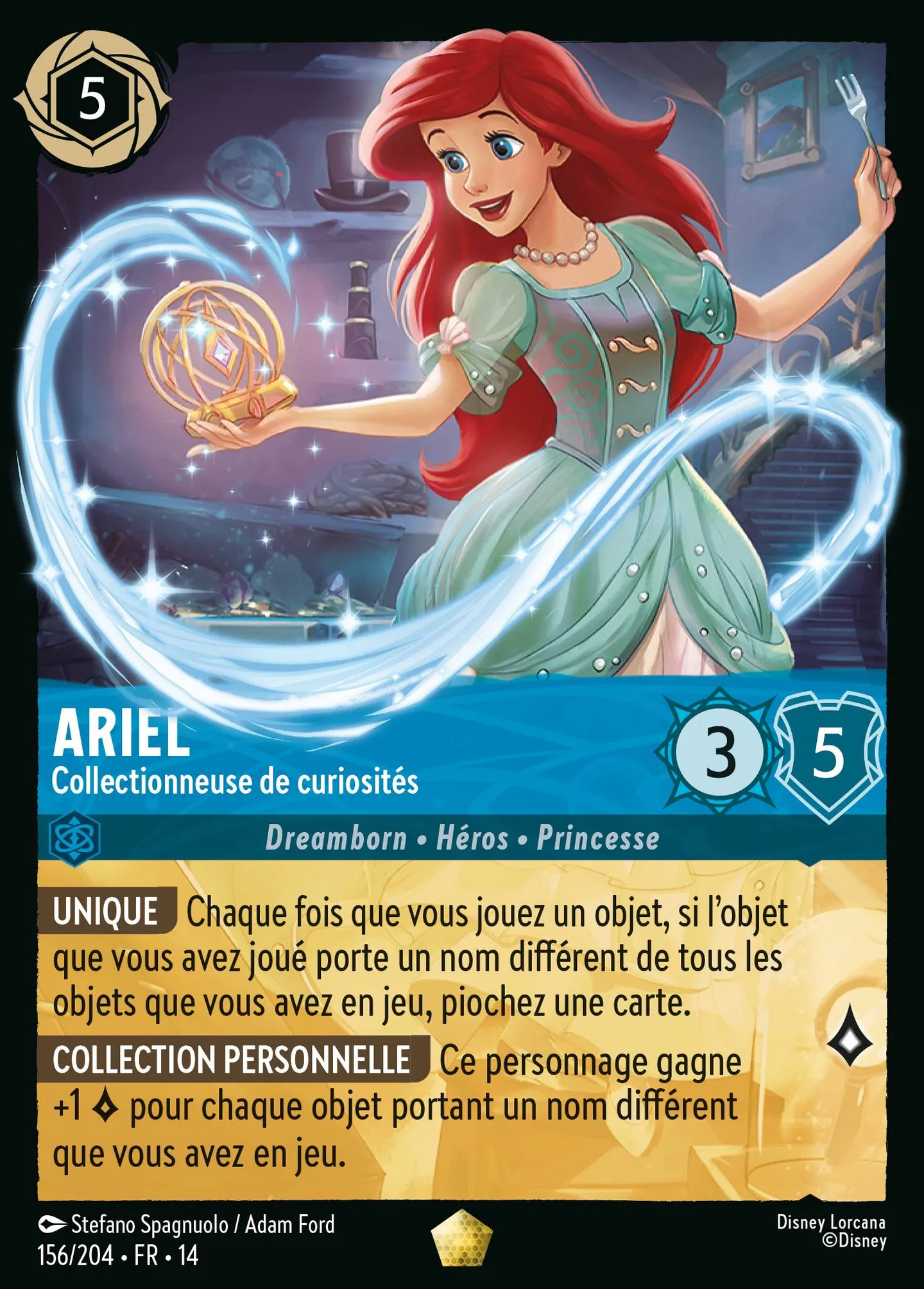 Ariel - Collectionneuse de curiosités — Hyperia City — Lorcana