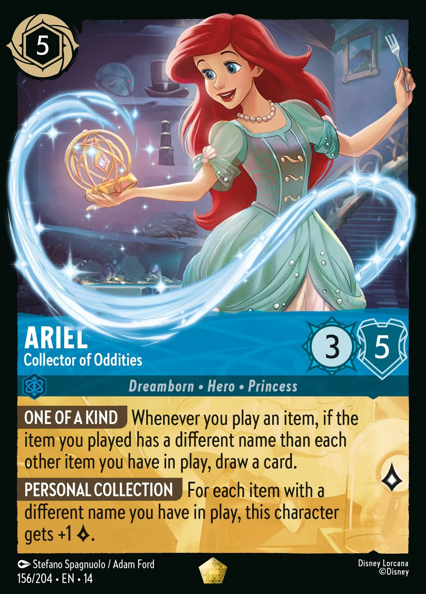 Ariel - Collector of Oddities — Hyperia City — Lorcana