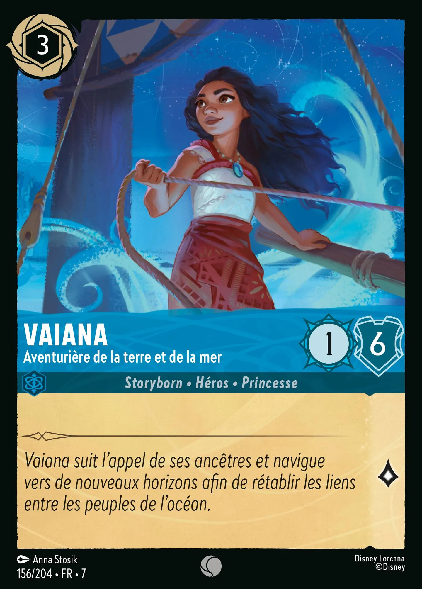Vaiana - Aventurière de la terre et de la mer — Archazia's Island — Lorcana