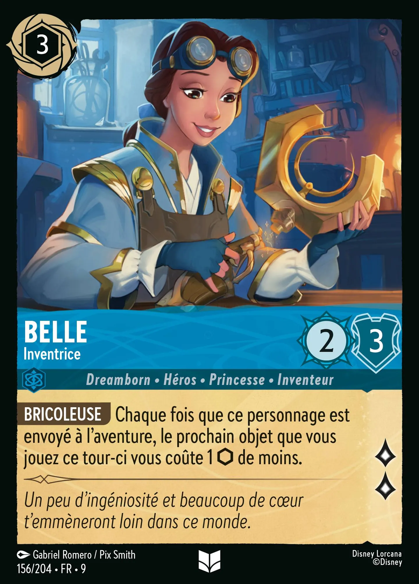 Belle - Inventrice — Fabled — Lorcana
