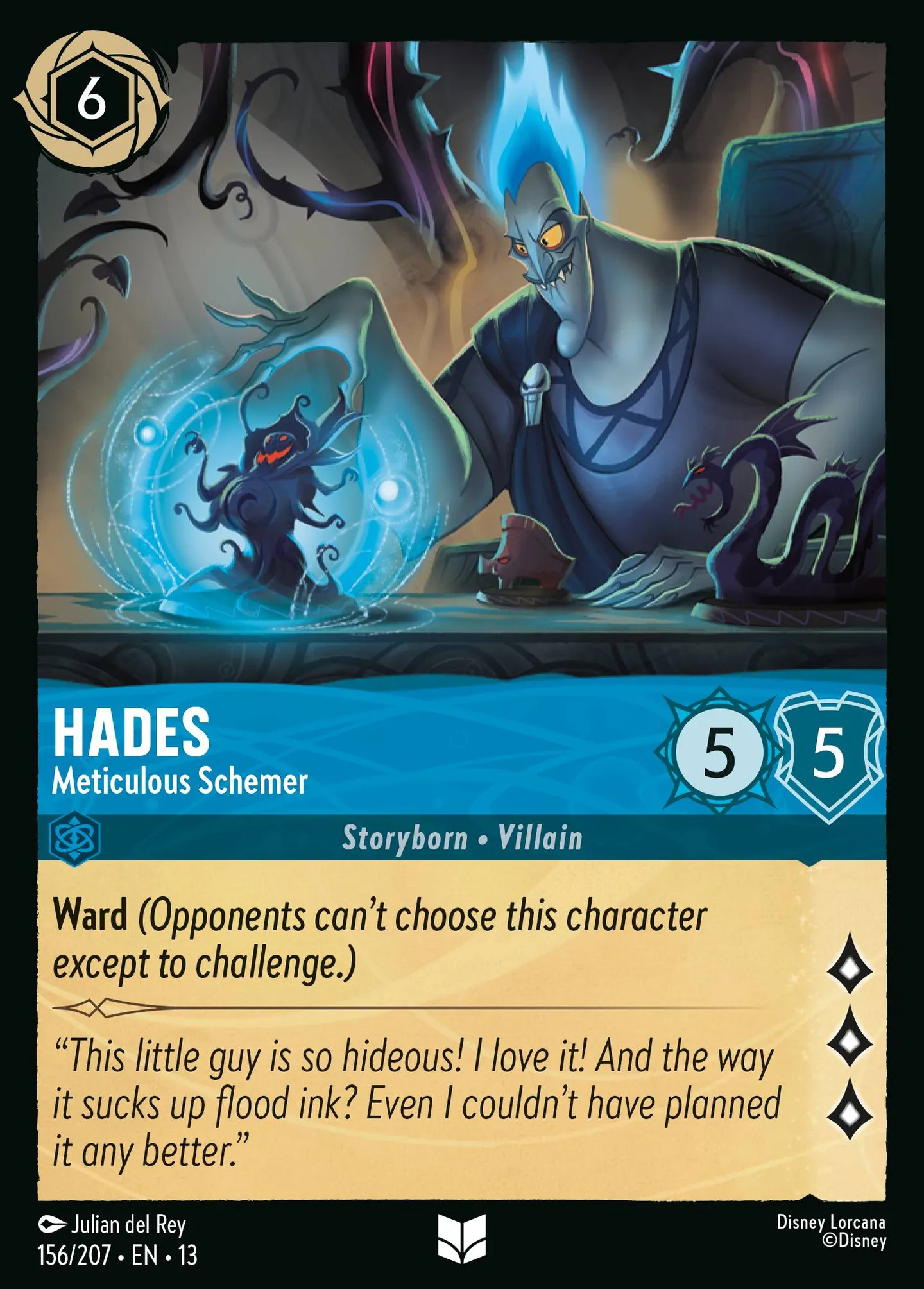 Hades - Meticulous Schemer — Attack of the Vine! — Lorcana