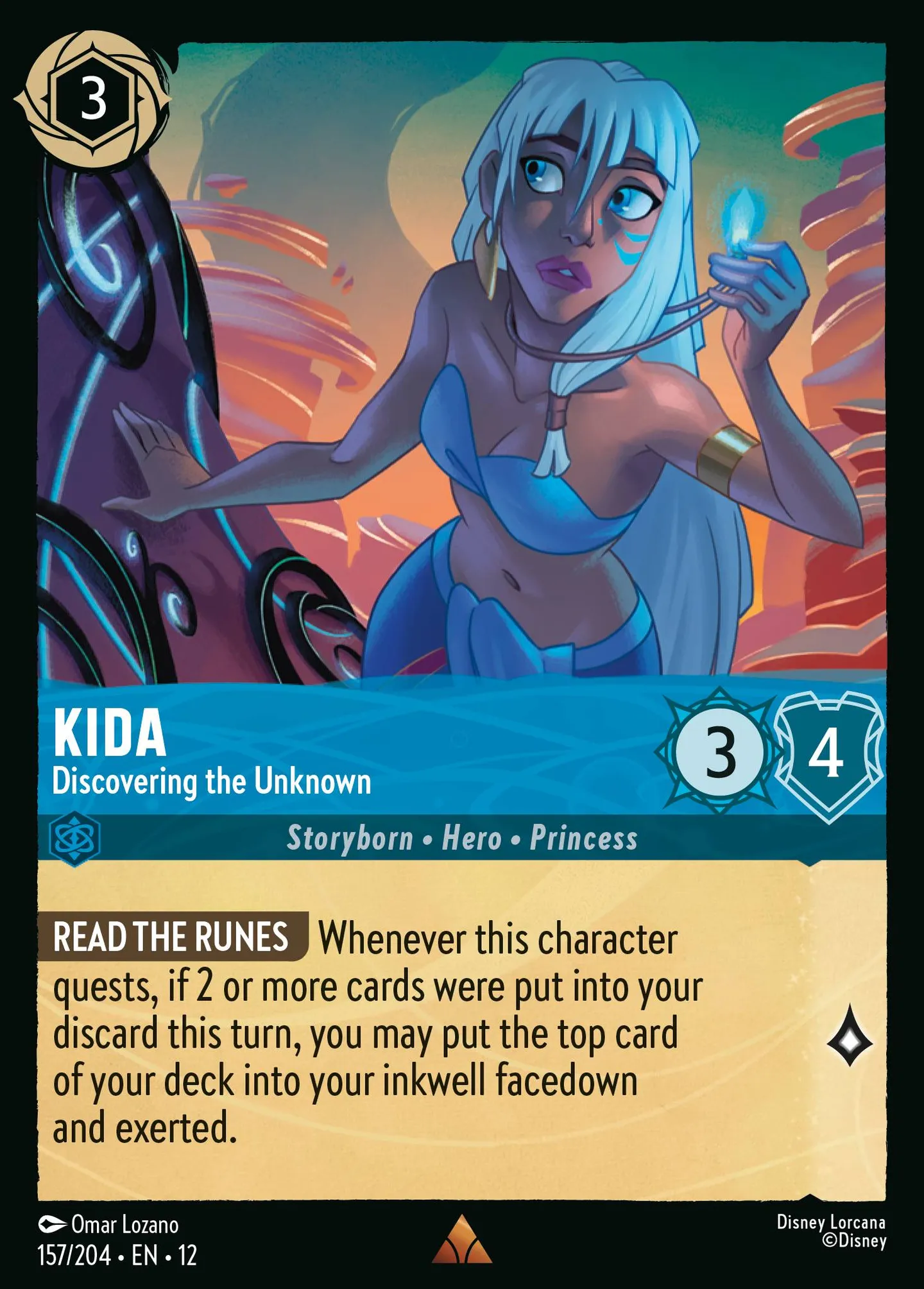 Kida - Discovering the Unknown — Wilds Unknown — Lorcana