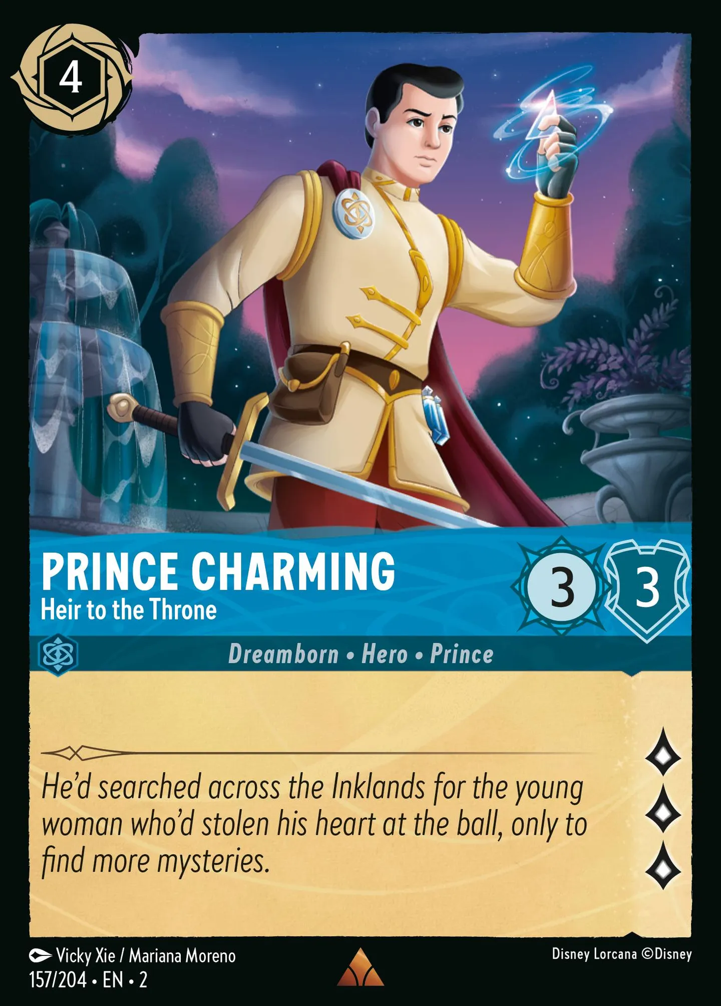 Prince Charming - Heir to the Throne — Rise of the Floodborn — Lorcana