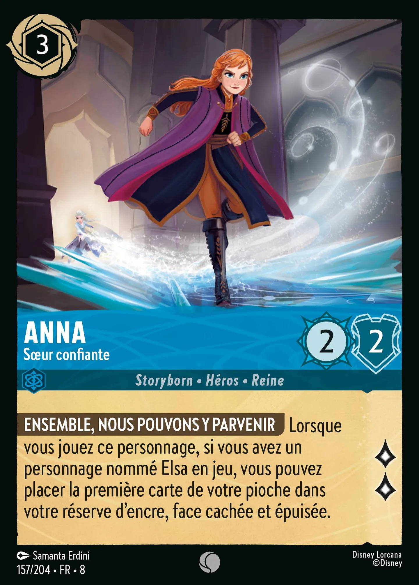 Anna - Sœur confiante — The Reign of Jafar — Lorcana