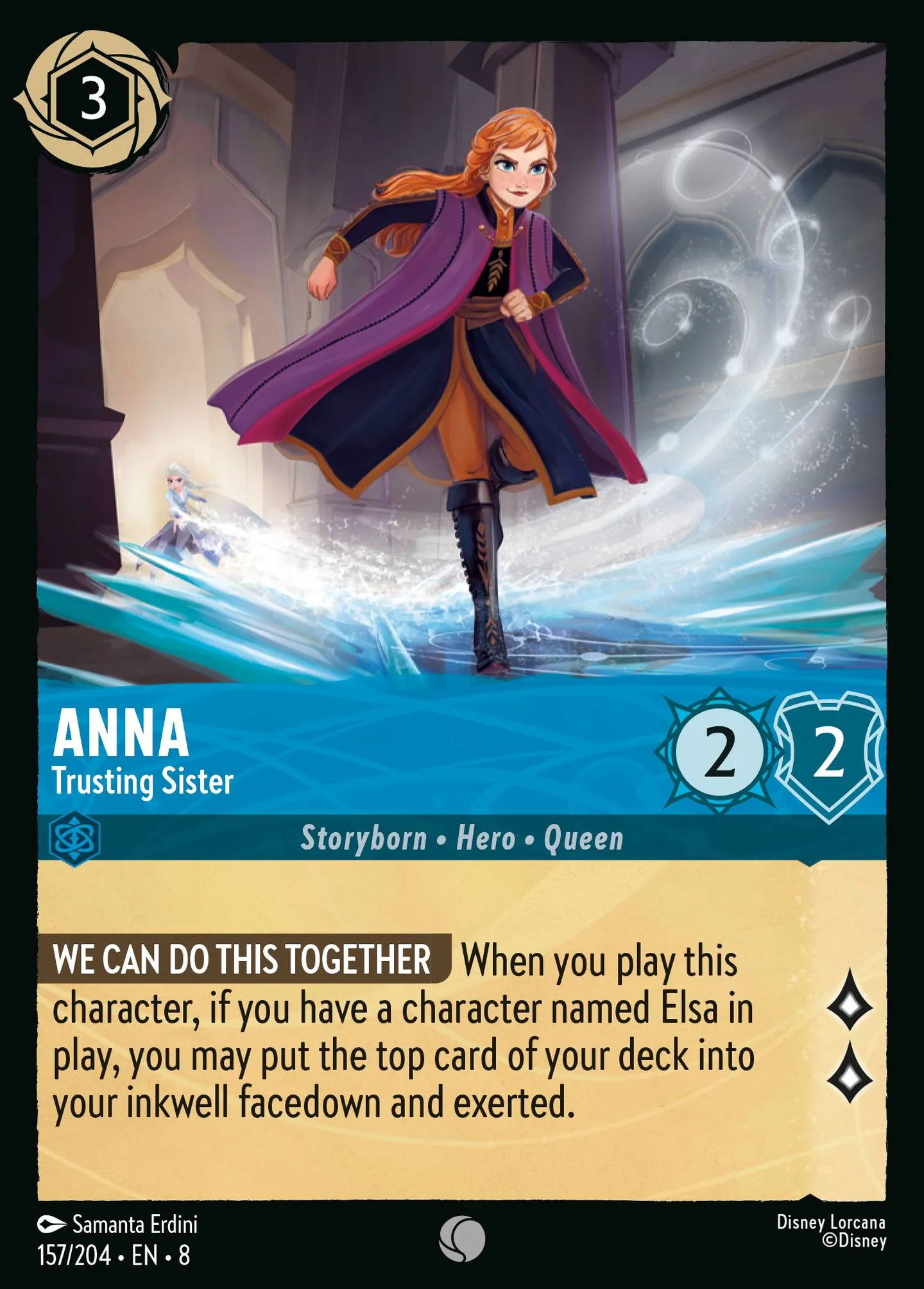 Anna - Trusting Sister — The Reign of Jafar — Lorcana