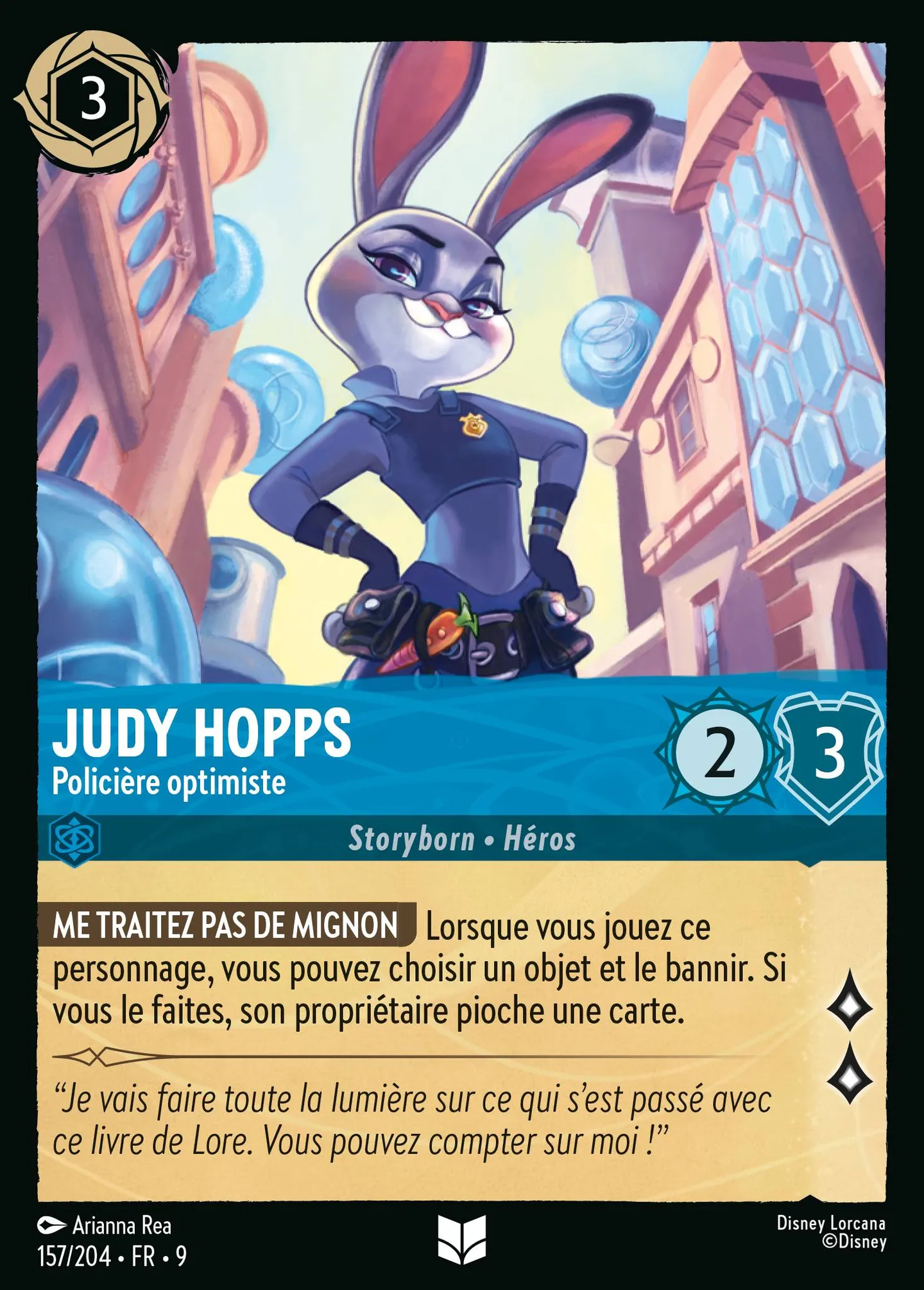 Judy Hopps - Policière optimiste — Fabled — Lorcana