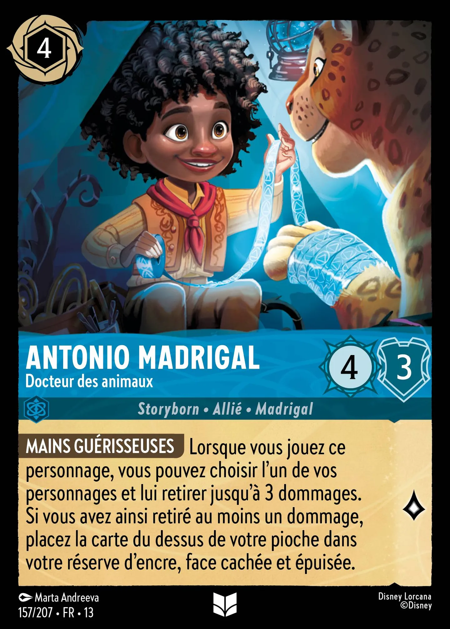 Antonio Madrigal - Docteur des animaux — Attack of the Vine! — Lorcana