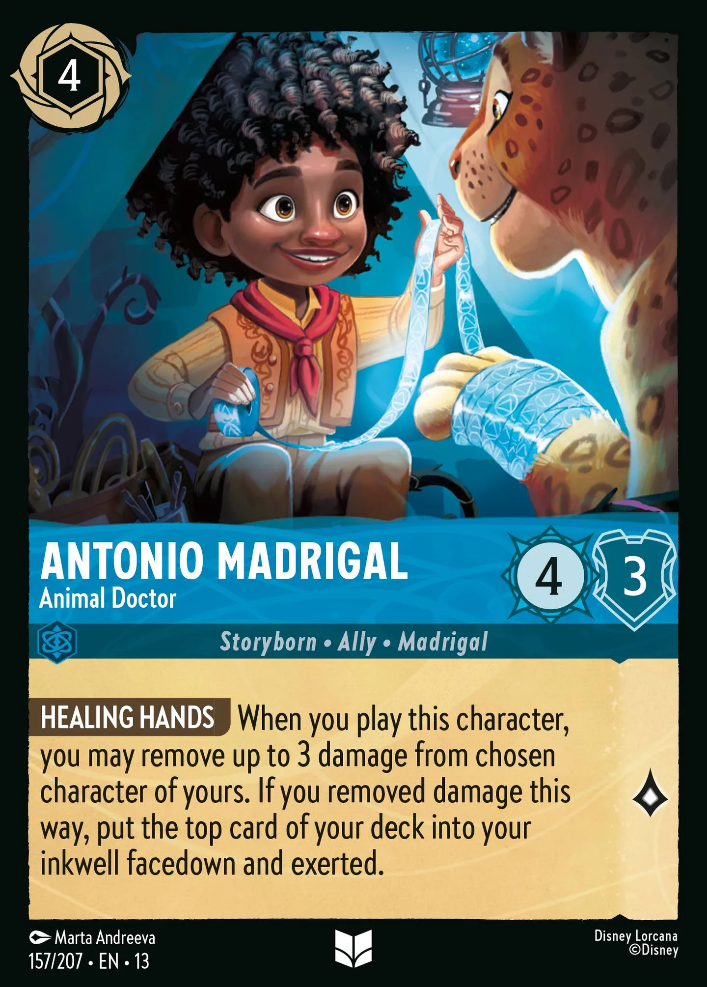 Antonio Madrigal - Animal Doctor — Attack of the Vine! — Lorcana