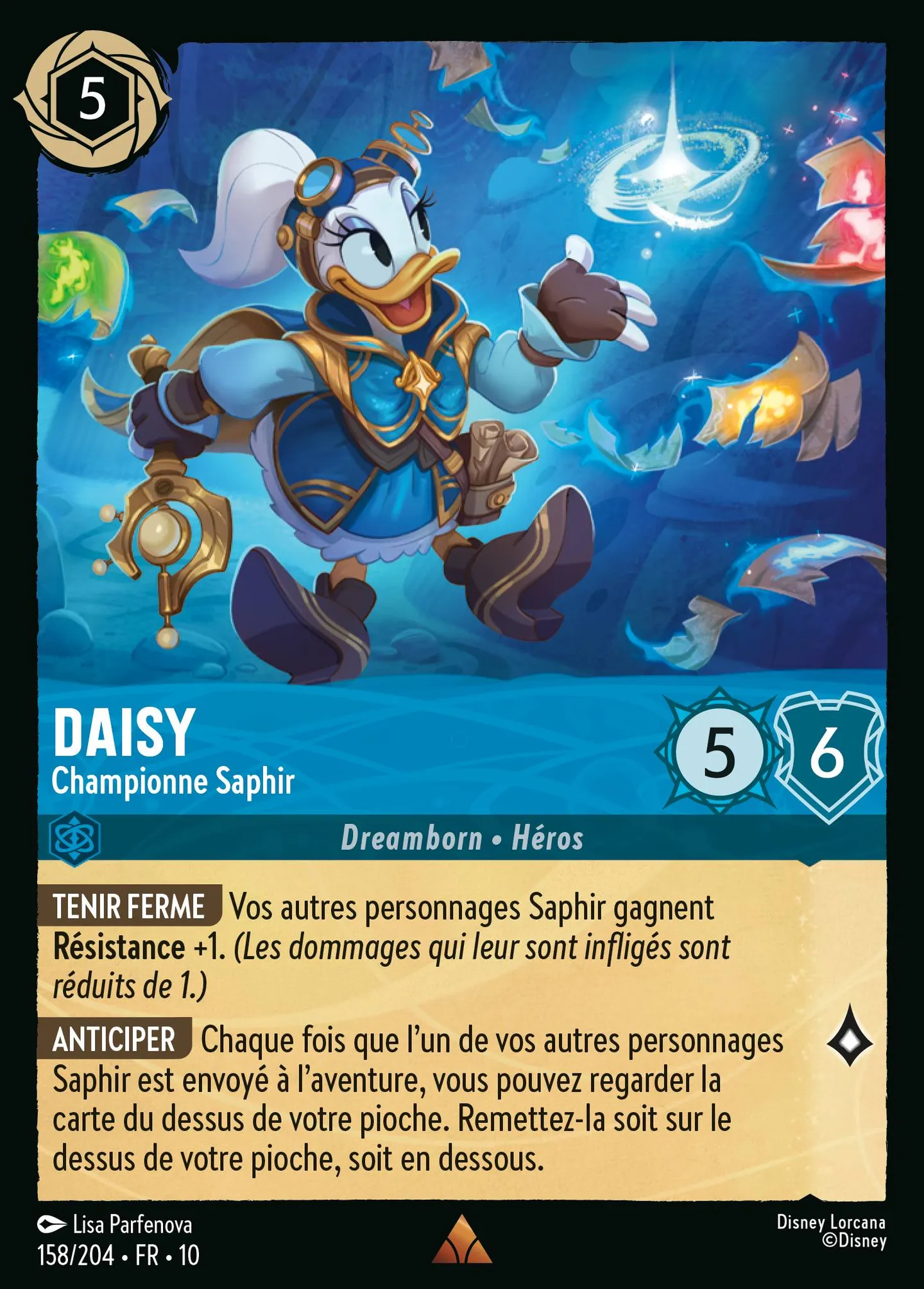 Daisy - Championne Saphir — Whispers in the Well — Lorcana