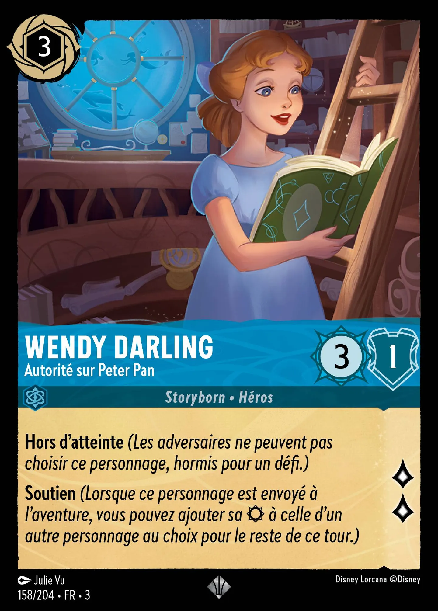 Wendy Darling - Autorité sur Peter Pan — Into the Inklands — Lorcana