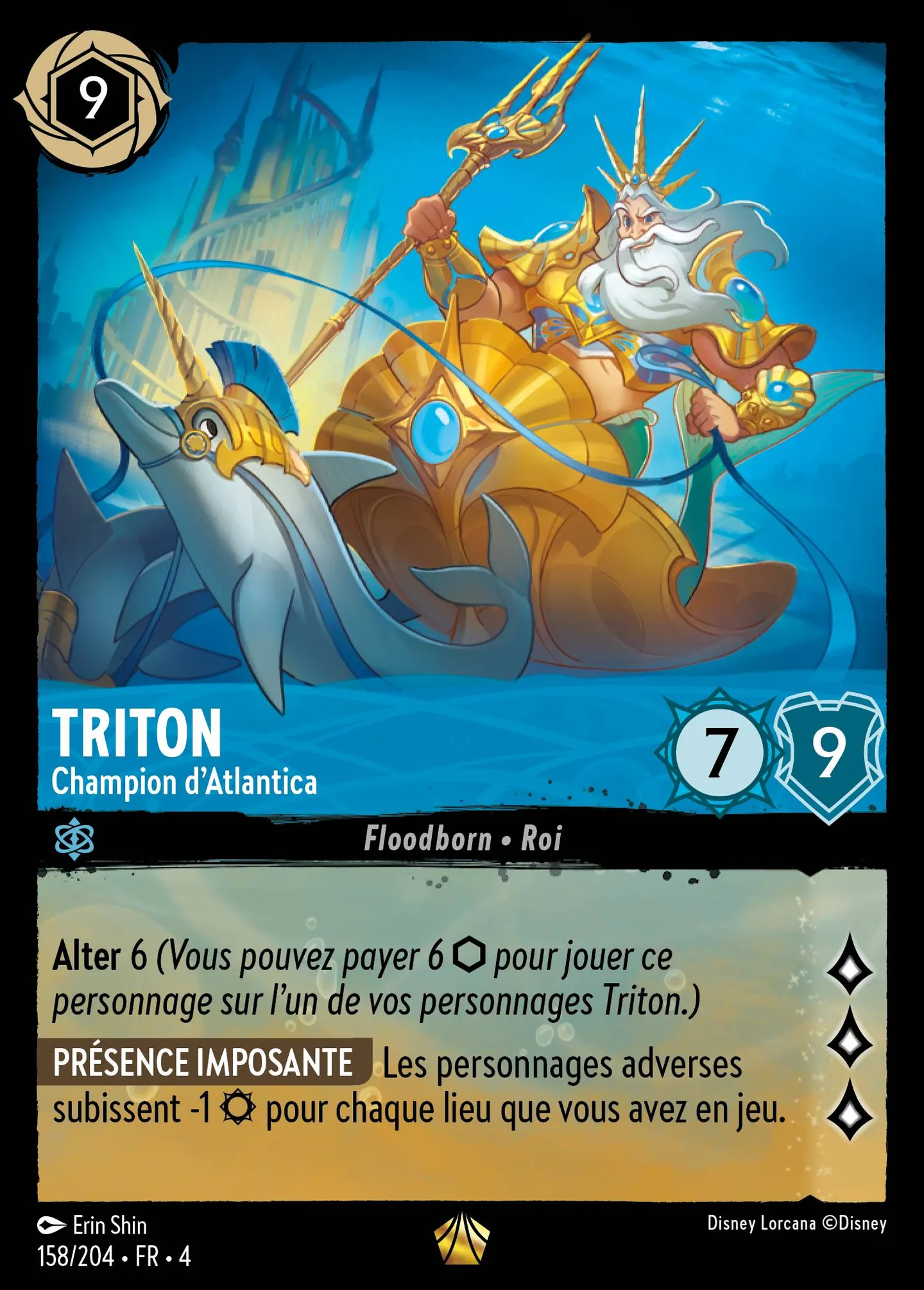 Triton - Champion d'Atlantica — Ursula's Return — Lorcana