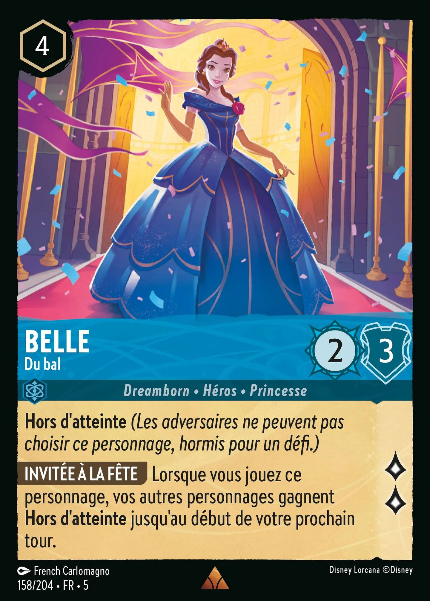 Belle - Du bal — Shimmering Skies — Lorcana