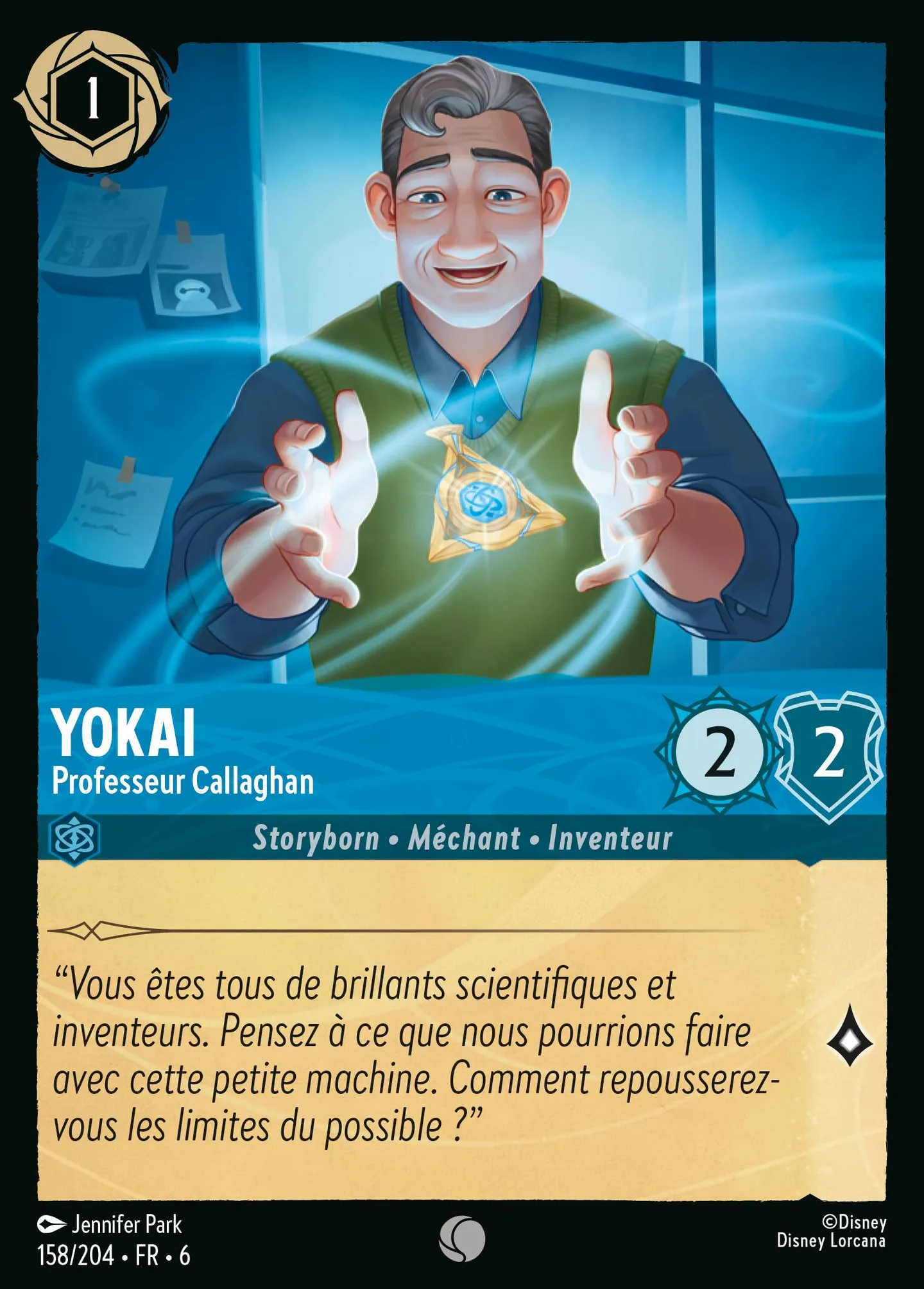 Yokai - Professeur Callaghan — Azurite Sea — Lorcana