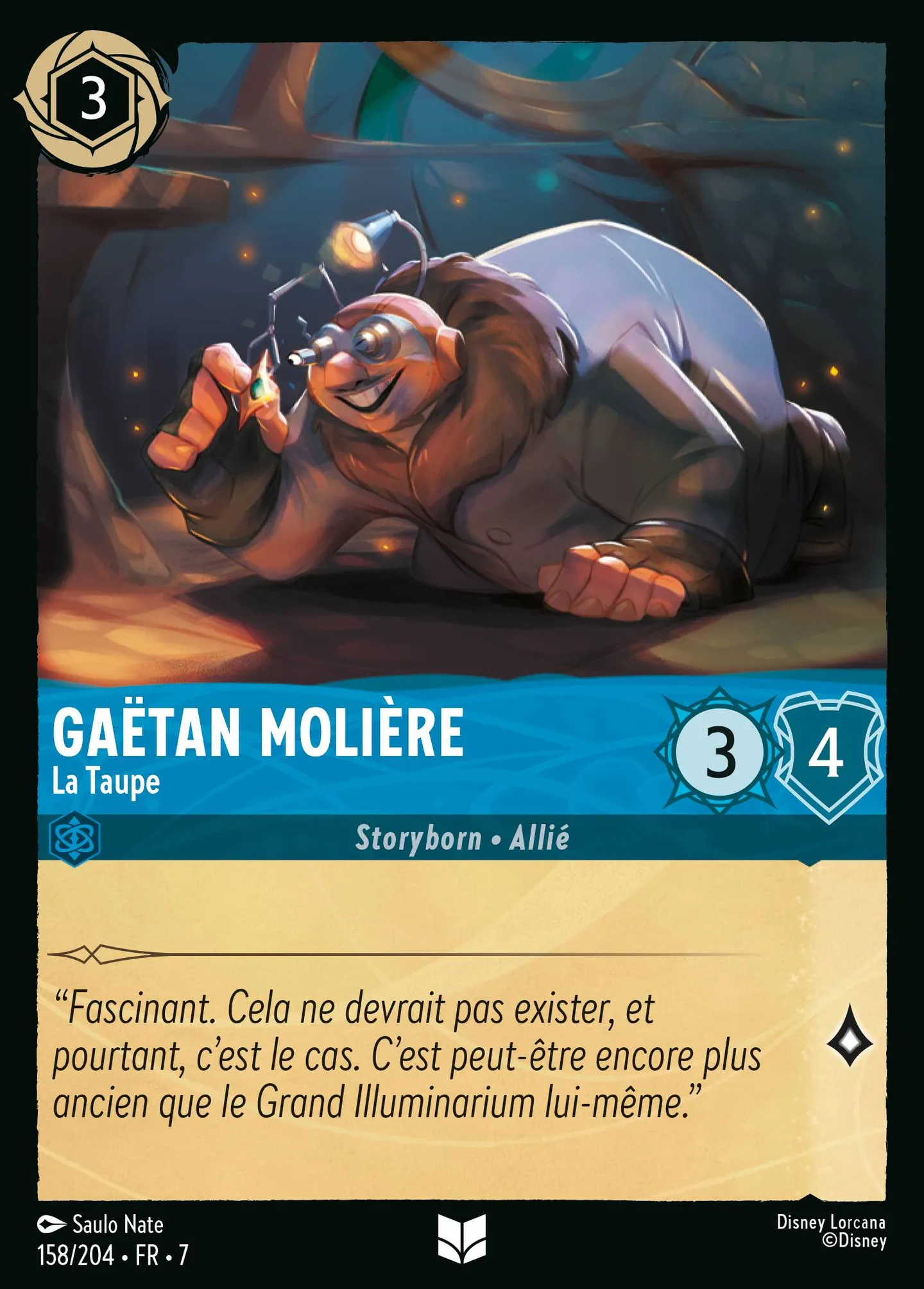 Gaëtan Molière - La Taupe — Archazia's Island — Lorcana