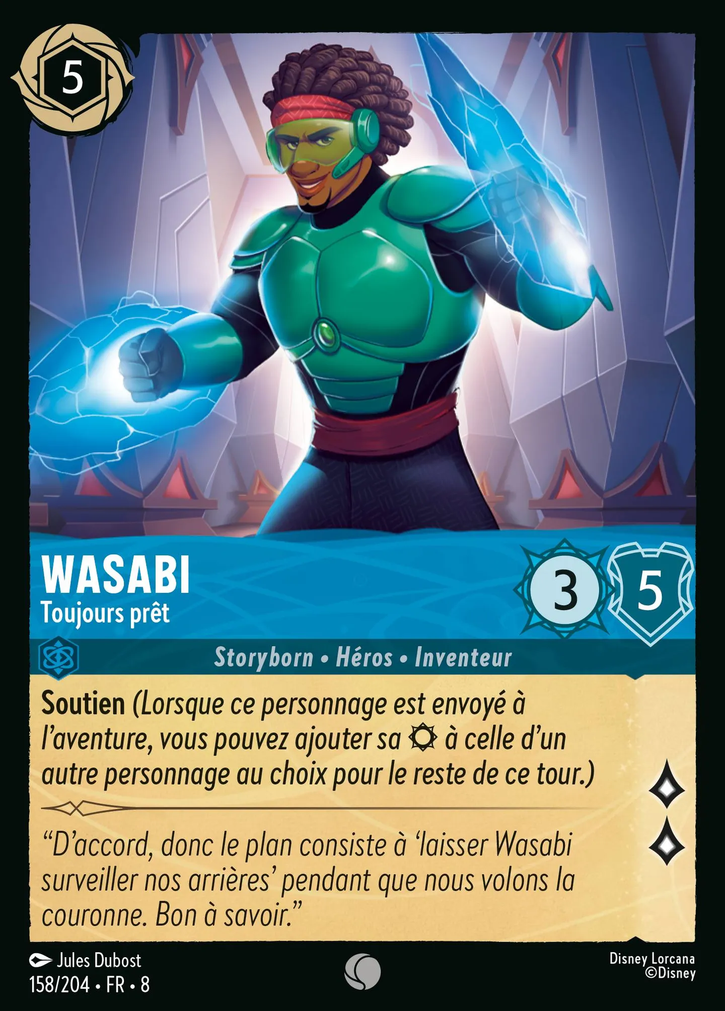 Wasabi - Toujours prêt — The Reign of Jafar — Lorcana