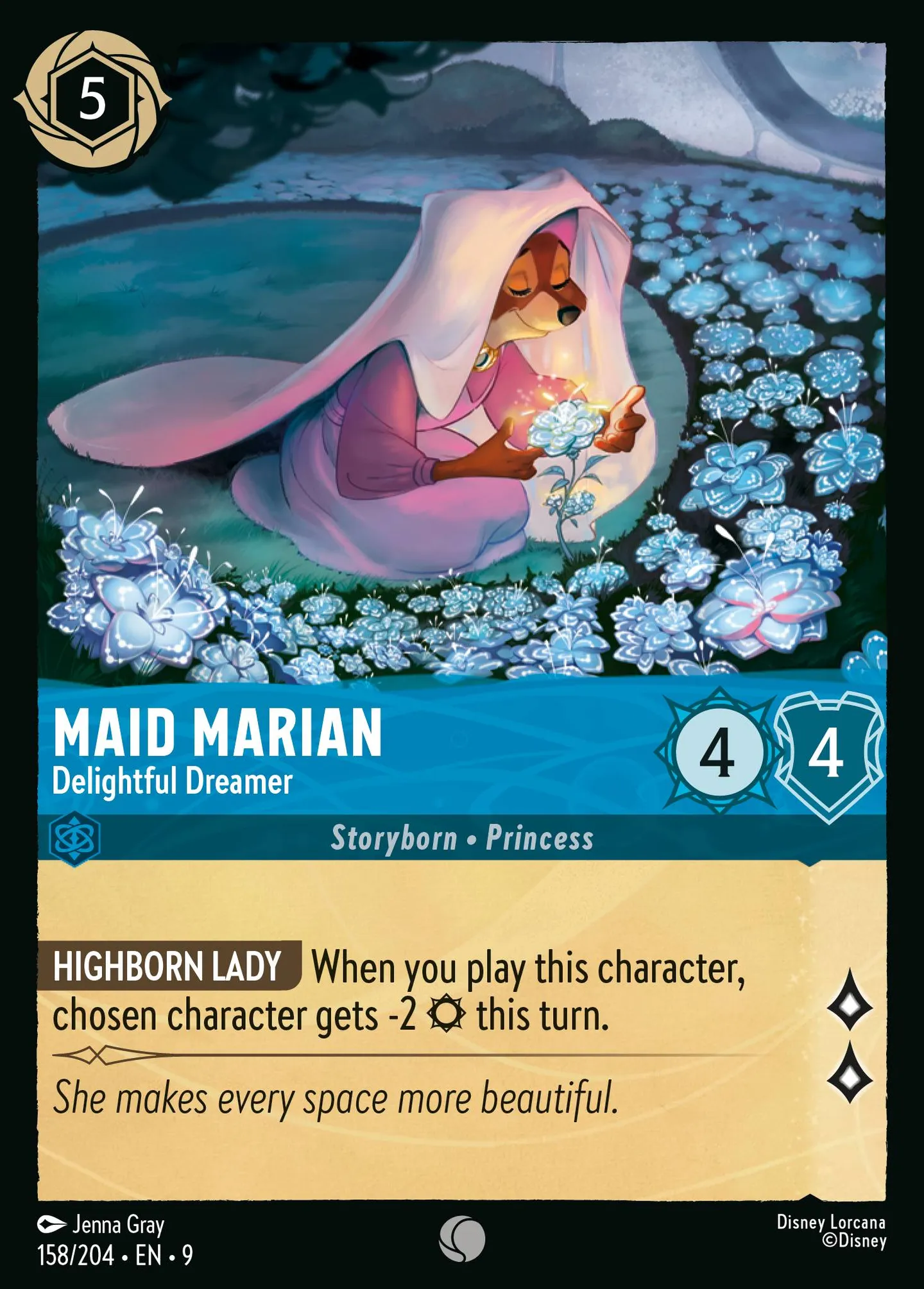 Maid Marian - Delightful Dreamer — Fabled — Lorcana
